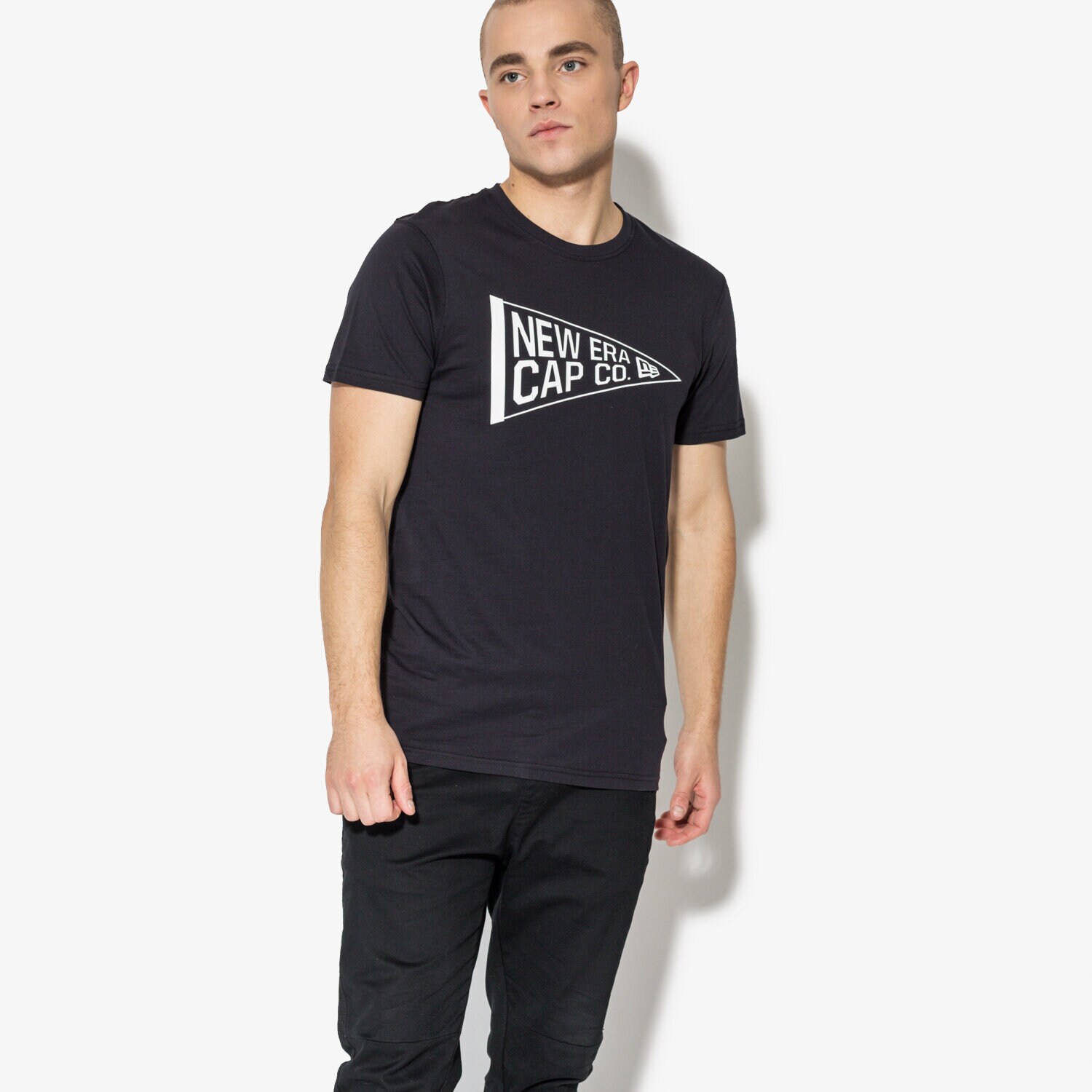 Bărbați tricou NEW ERA TRICOU SS NE PENANT TEE NE NVY 11585987 Bleumarin