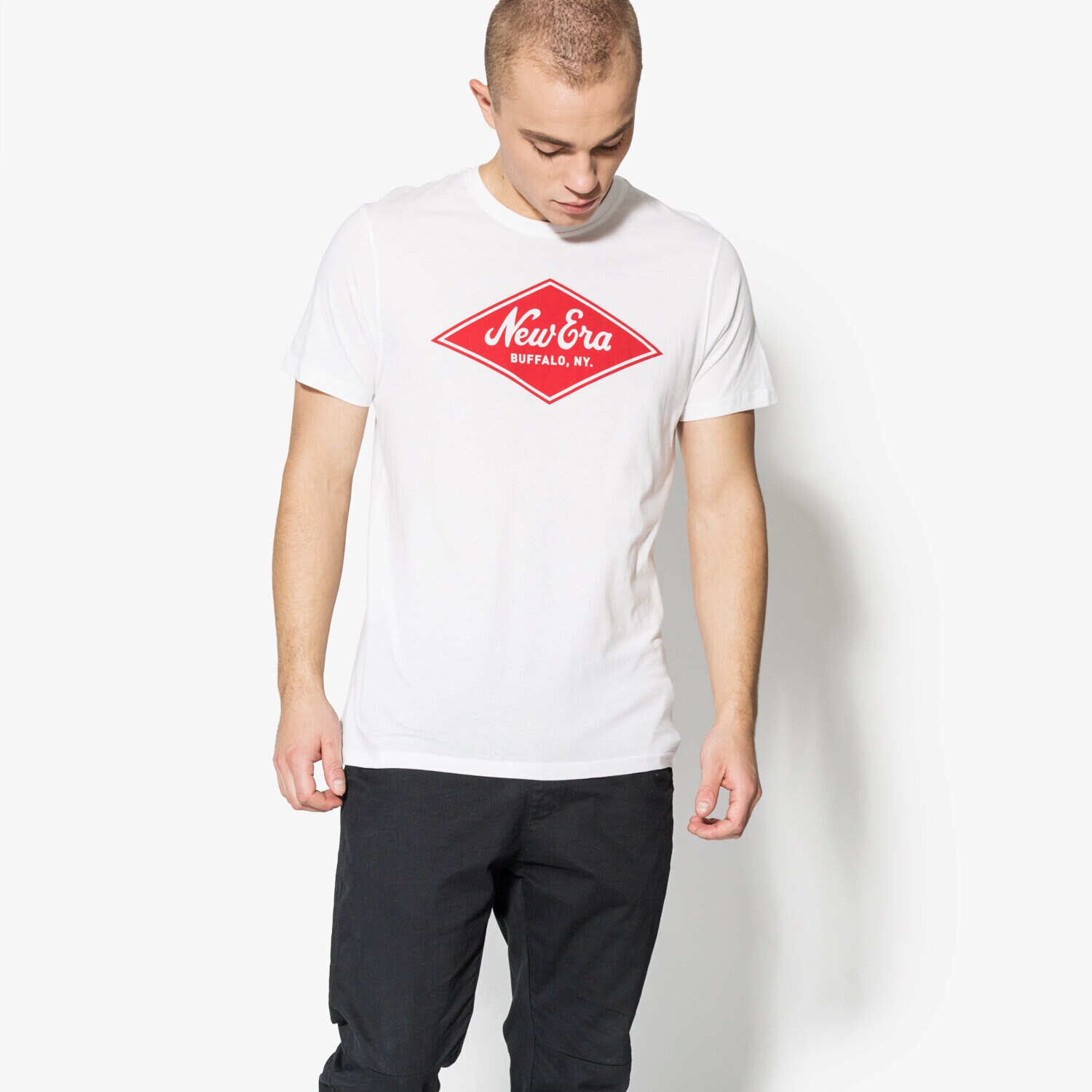 Bărbați tricou NEW ERA TRICOU SS NE DIAMOND TEE NE WHI 11585989 Alb