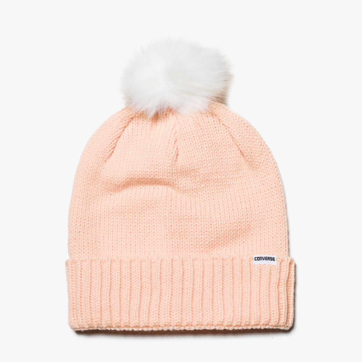 Copii căciulă CONVERSE CACIULA DE IARNĂ FUR POM KNIT 562421 Roz