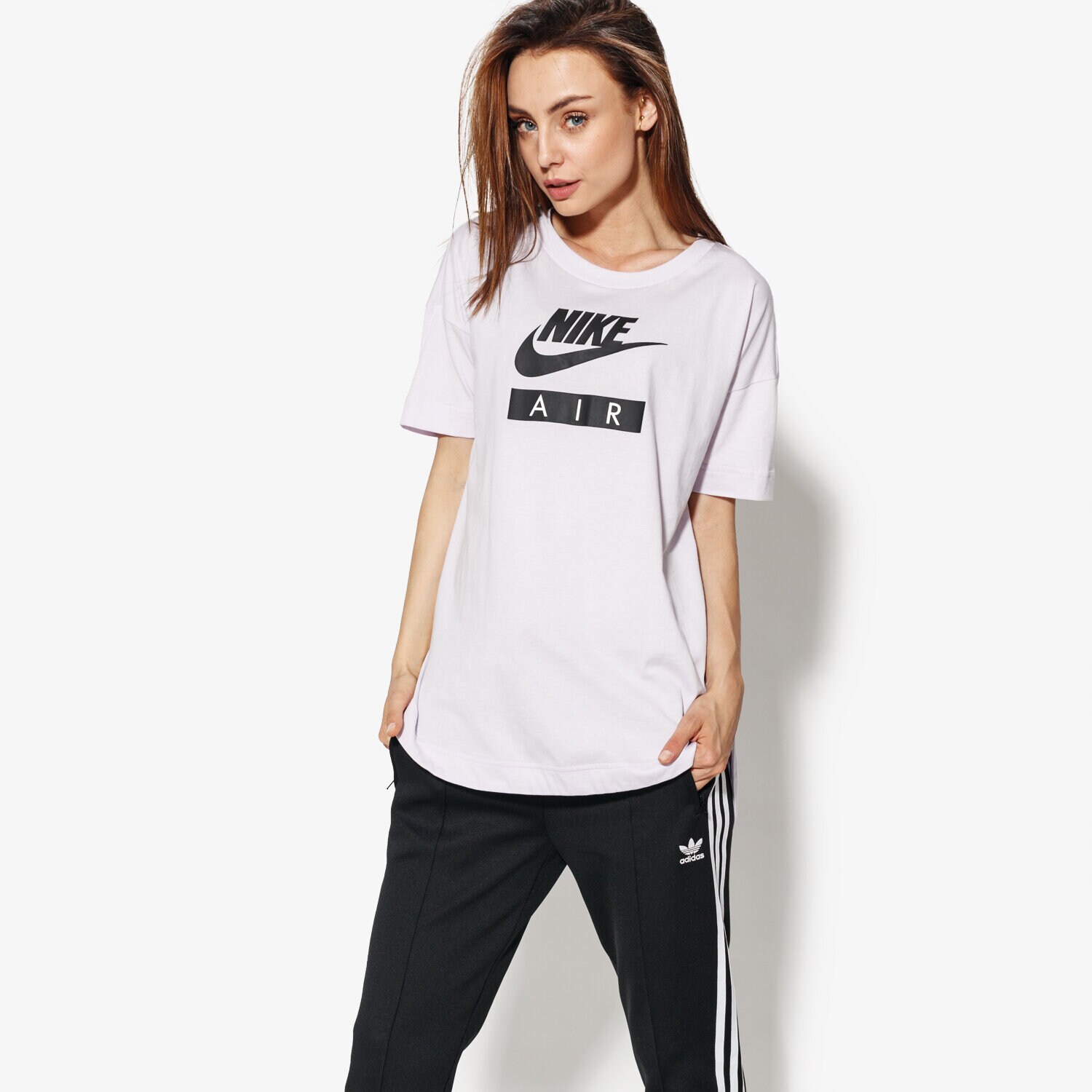 Femei tricou NIKE TRICOU SS W NSW TOP LOGO AIR AA1720-509 Roz