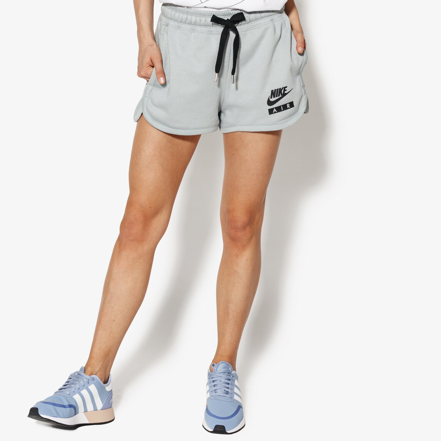 Femei pantaloni scurți NIKE PANTALONI SCURȚI W NSW SHORT FT AIR AA1180-019 Verde