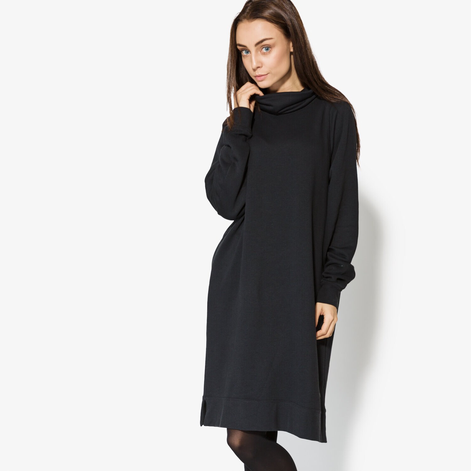 Femei rochii și fuste NIKE ROCHIE W NSW MODERN DRSS 857384010 Negru