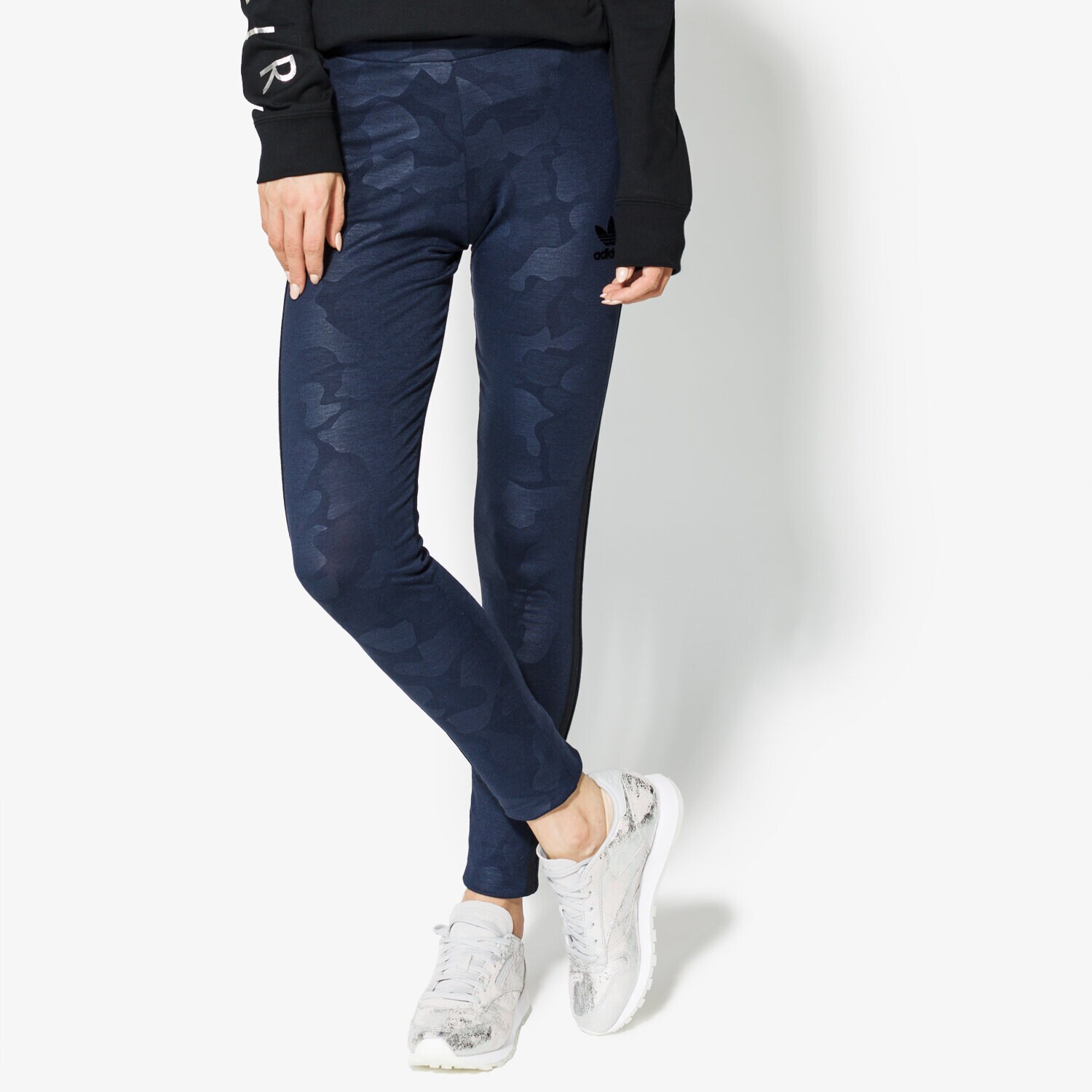 Femei pantaloni ADIDAS COLANȚI 3 S COLANȚI BS4360 Bleumarin