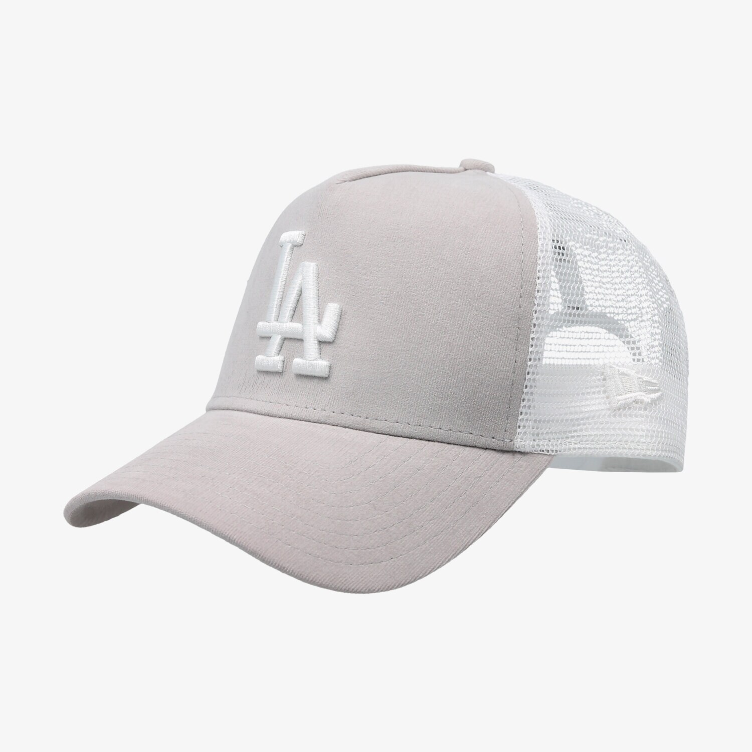 Femei șapcă NEW ERA CACIULA WMNS AFRAME TRUCKER LA DODGERS LOS ANGELES D 80581100 Gri