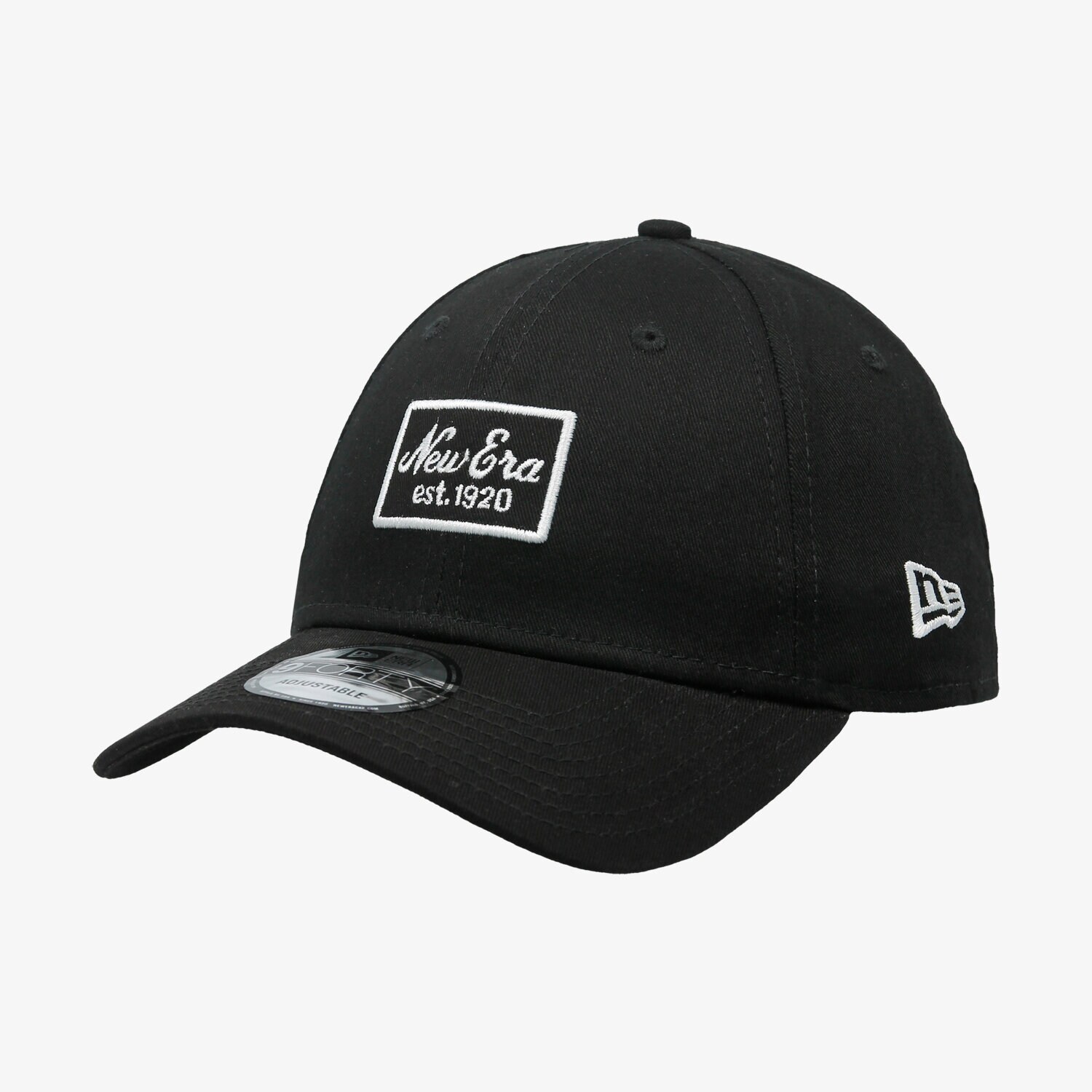 Bărbați șapcă NEW ERA CACIULA NE SCRIPT PATCH 9FORTY NONE BLK 80581014 Negru