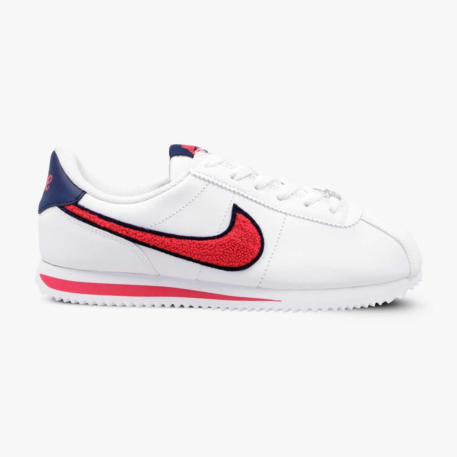 Copii pantofi sport NIKE CORTEZ BASIC LTR SE (GS) AA3496-100 Alb