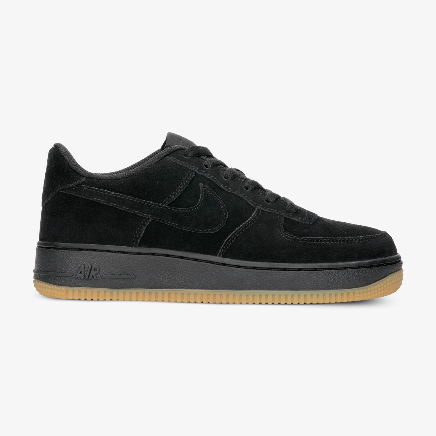Copii pantofi sport NIKE AIR FORCE 1 PRM (GS) AR0042-001 Negru