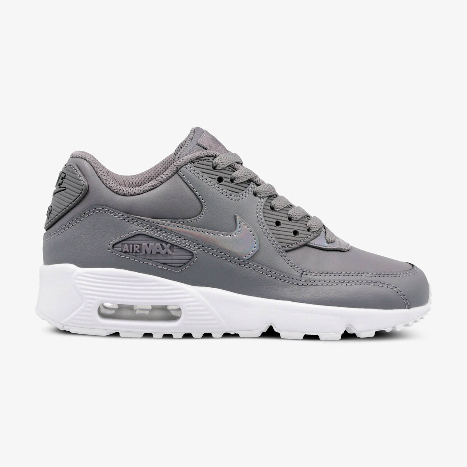 Copii pantofi sport NIKE AIR MAX 90 LEATHER (GS) 833376-012 Gri