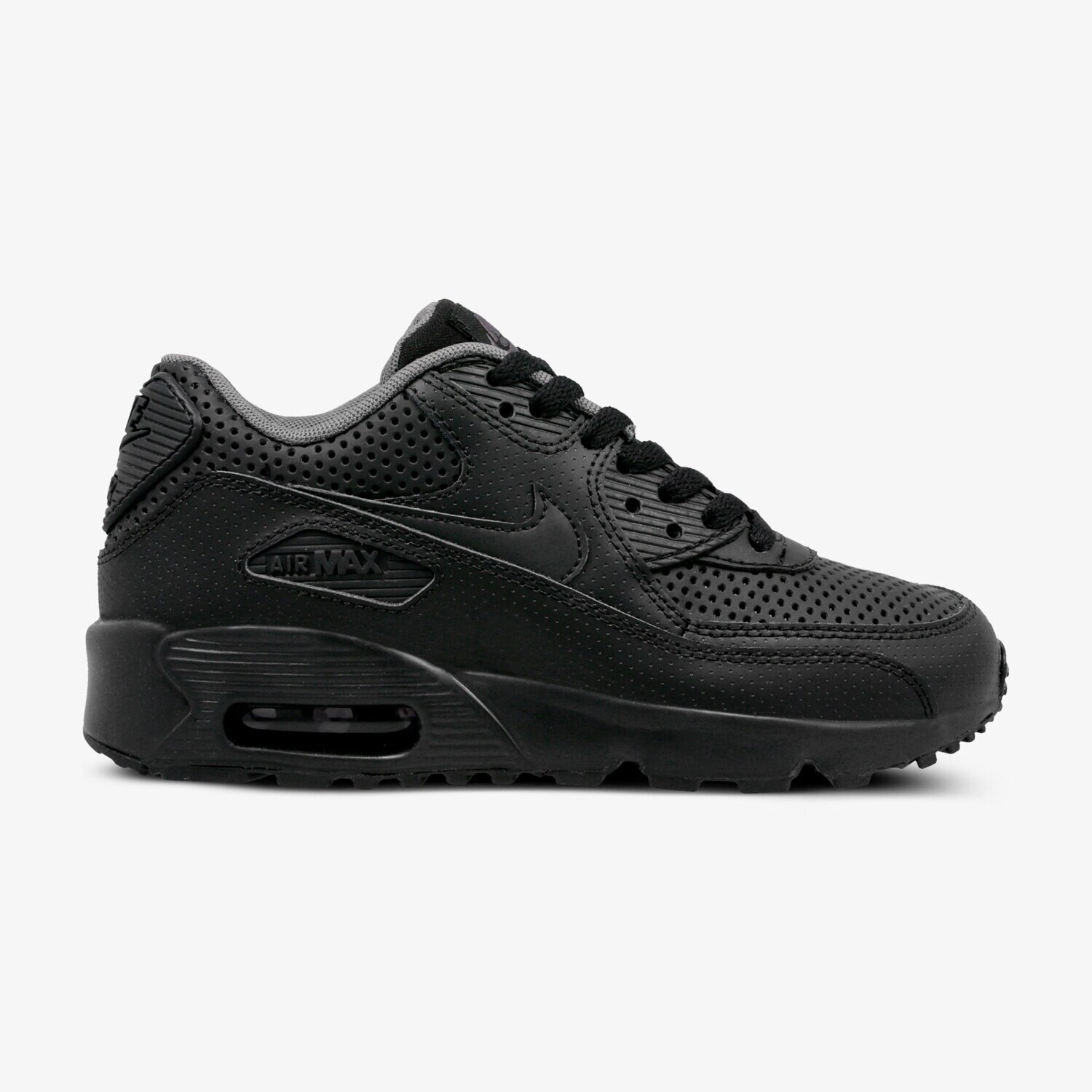 Copii pantofi sport NIKE AIR MAX 90 SE LTR (GS) 859560-003 Negru