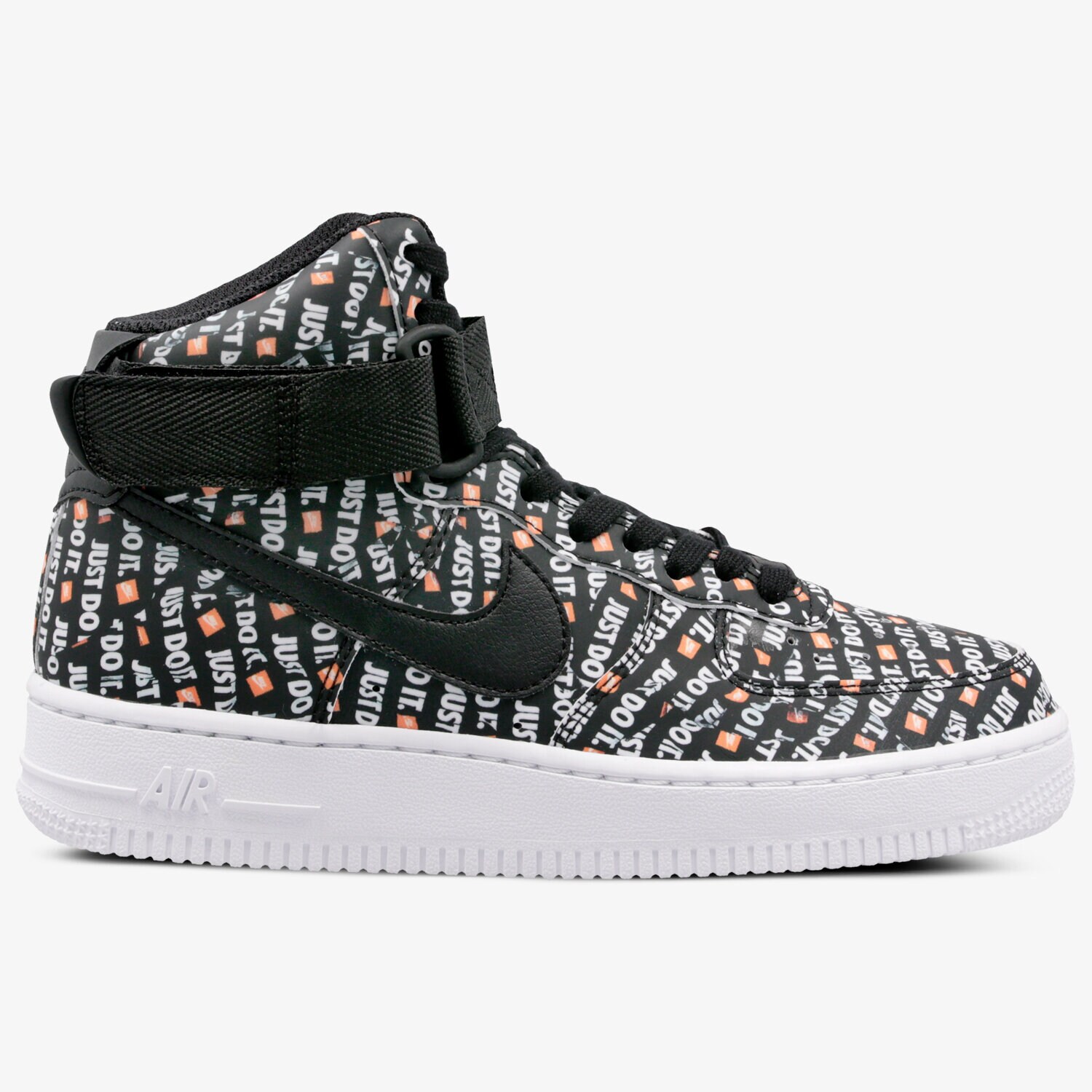 Femei pantofi sport NIKE WMNS AIR FORCE 1 HI LX AO5138-001 Negru