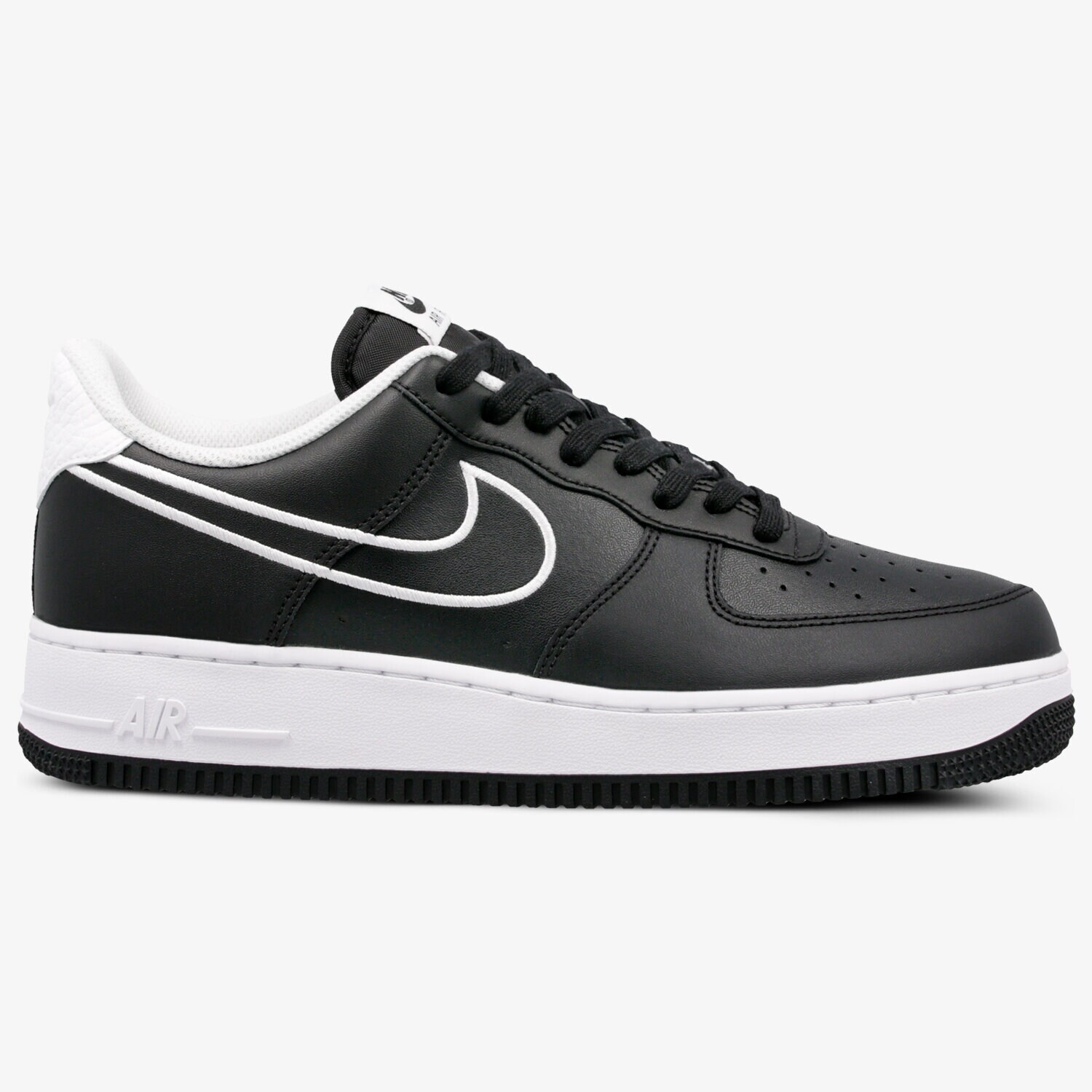 Barbați pantofi sport NIKE AIR FORCE 1 '07 LTHR AJ7280-001 Negru