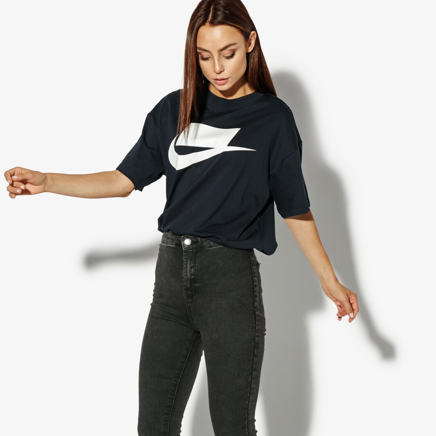Femei tricou NIKE TRICOU SS W NSW TOP SS NSW AH4007-475 Bleumarin