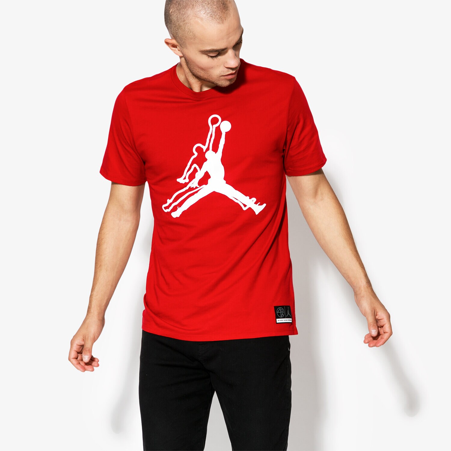 Bărbați tricou JORDAN TRICOU SS M JSW TEE HE GOT GAME JMPMN AR1284-687 Roșu