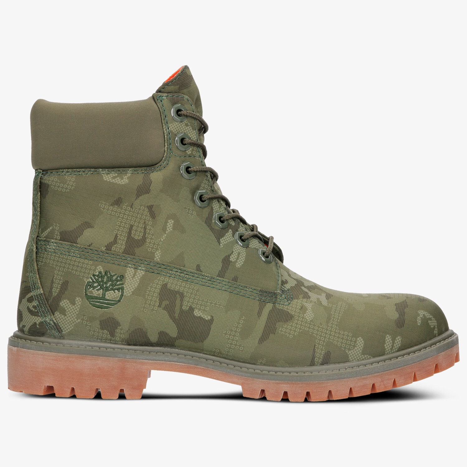 Ghete Bărbați TIMBERLAND PREMIUM 6 INCH FABRIC BOOT  cA1U9I Verde