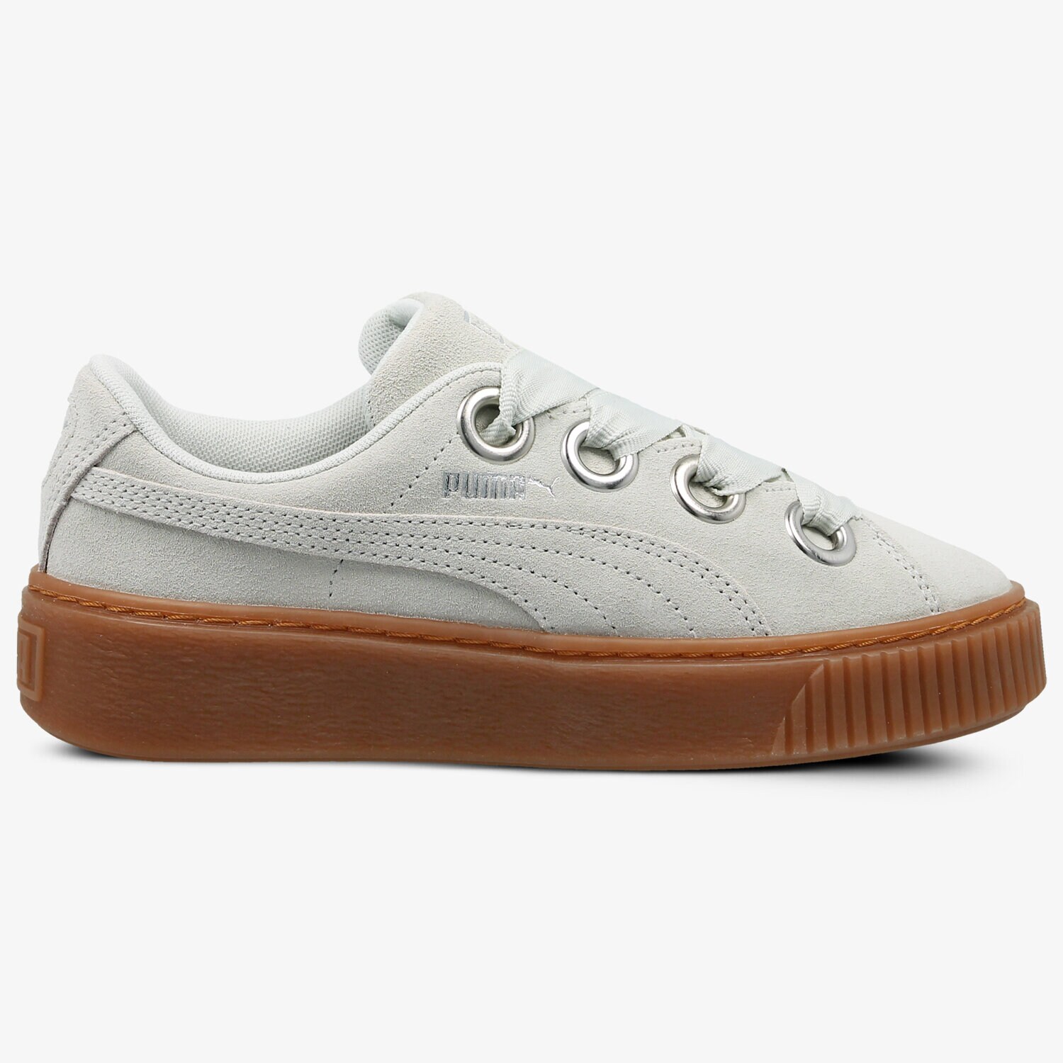 Femei pantofi sport PUMA PLATFORM V2 SUEDE 36646102 Bej