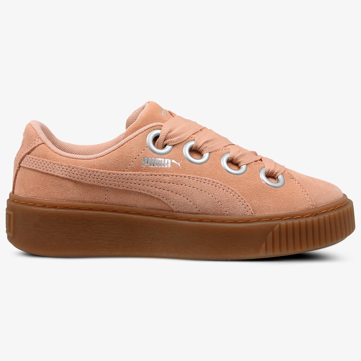 Femei pantofi sport PUMA PLATFORM V2 SUEDE 36646103 Roz