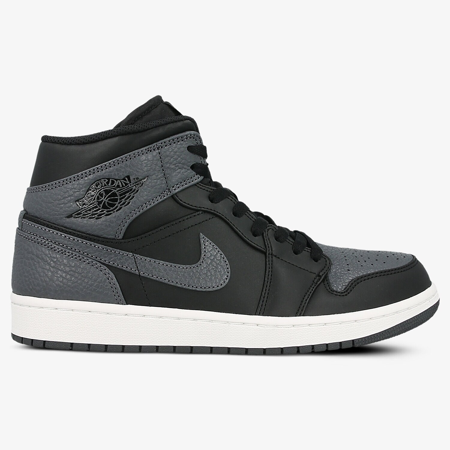 Barbați pantofi sport JORDAN AIR 1 MID  554724041 Gri