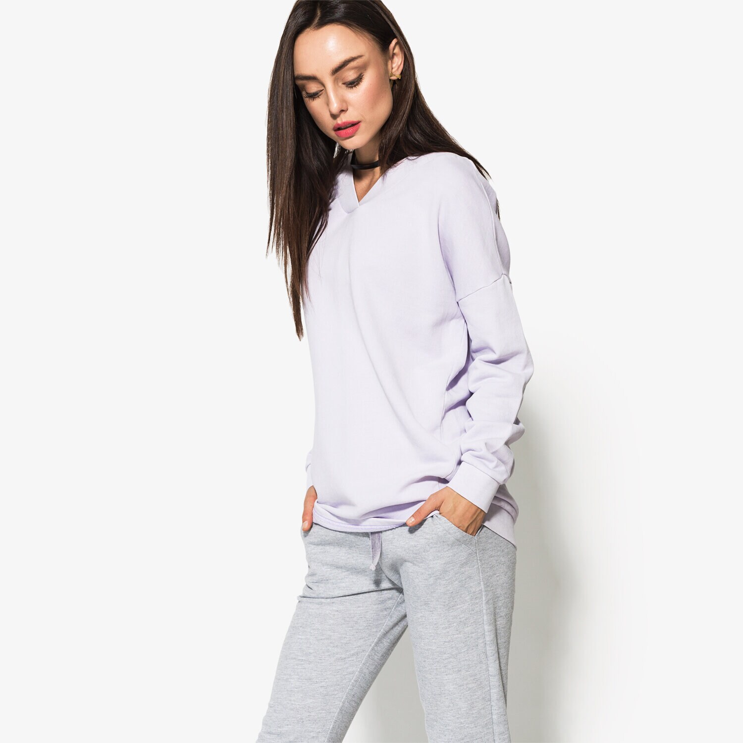 Femei bluză CONFRONT BLUZĂ LILY CF18BLD04001 Violet