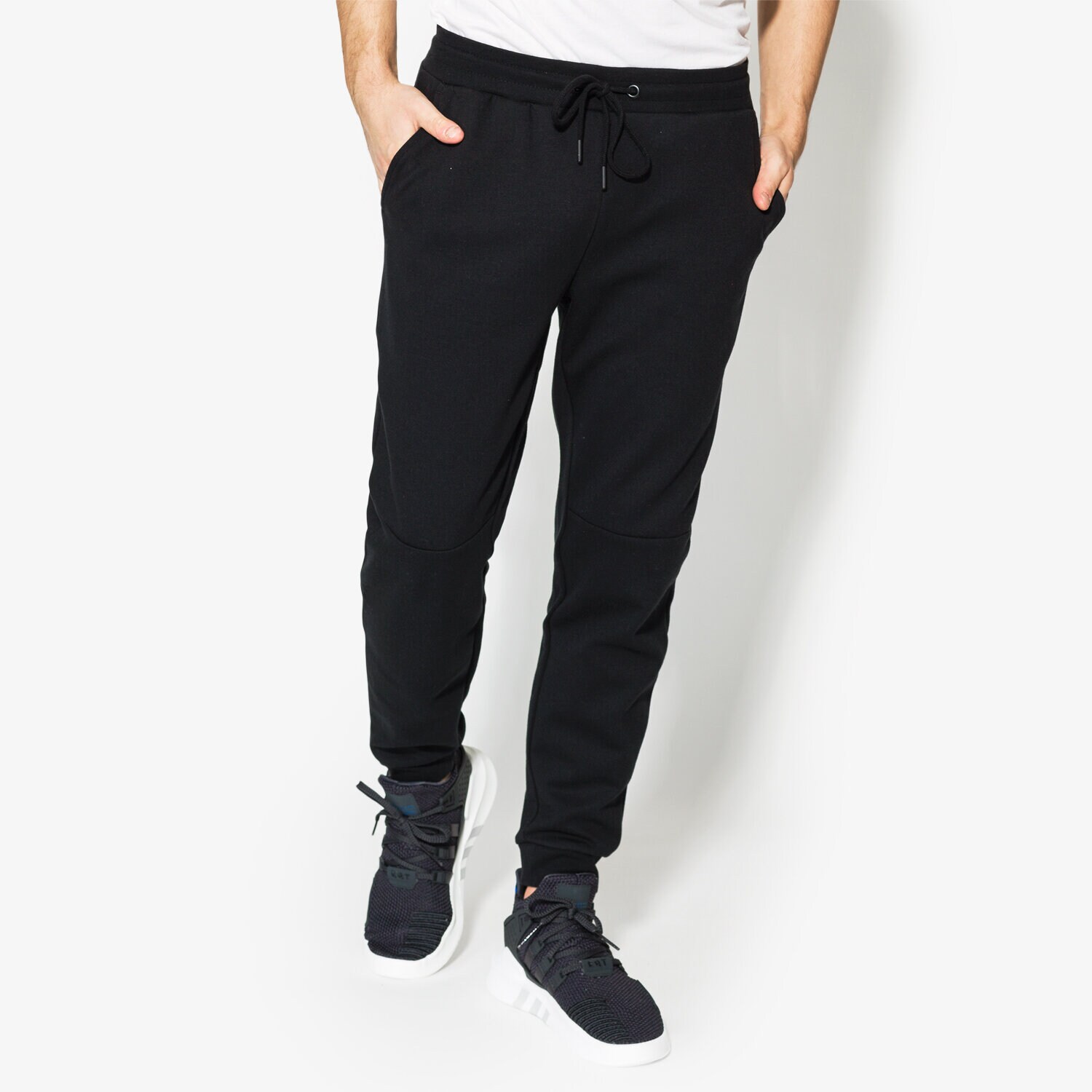 Bărbați pantaloni CONFRONT PANTALONI  TOBAC CF18SPM08001 Negru