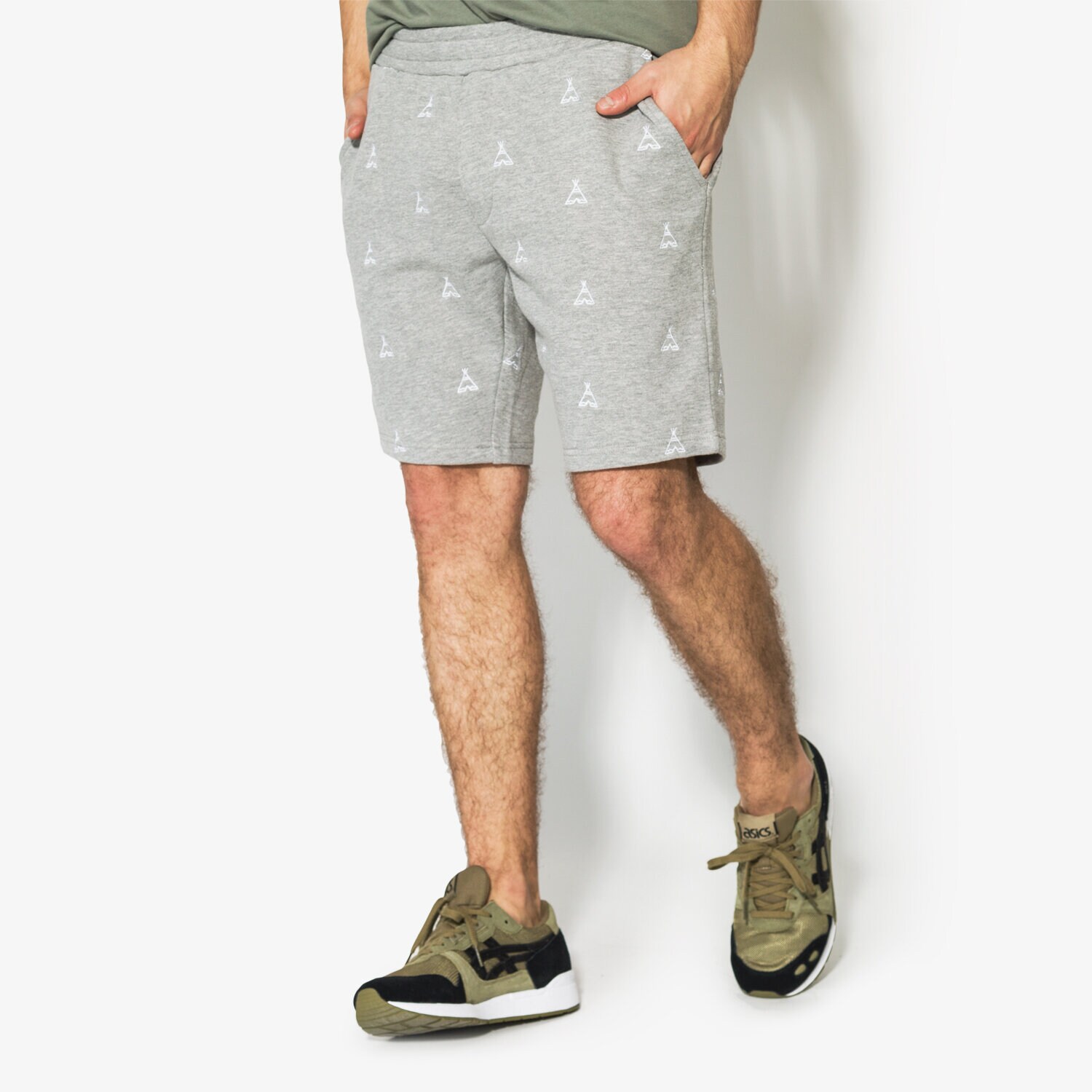 Femei pantaloni scurți CONFRONT PANTALONI SCURȚI TIPI CF18SZM08001 Gri