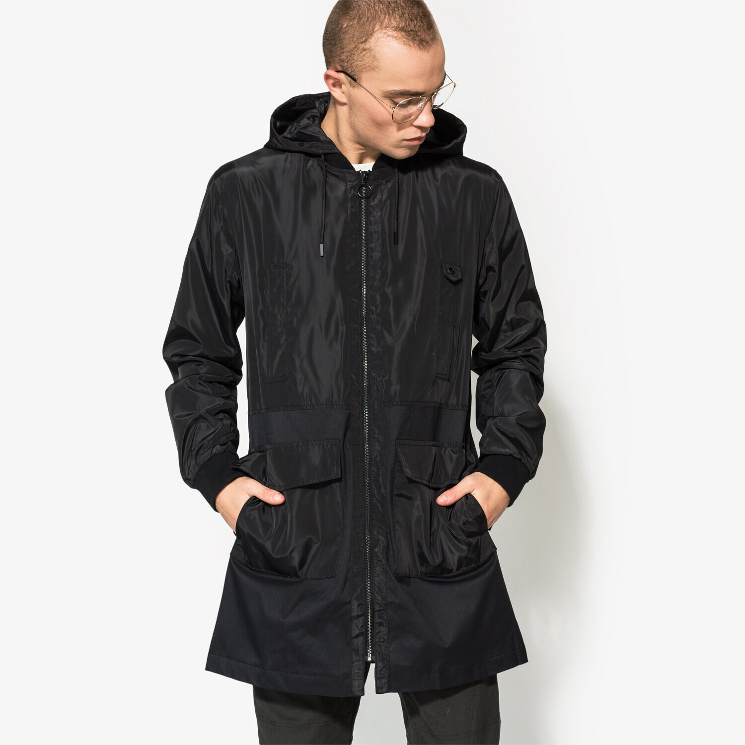 Bărbați jachetă CONFRONT JACHETĂ MAPLE CF18KUM09001 Negru