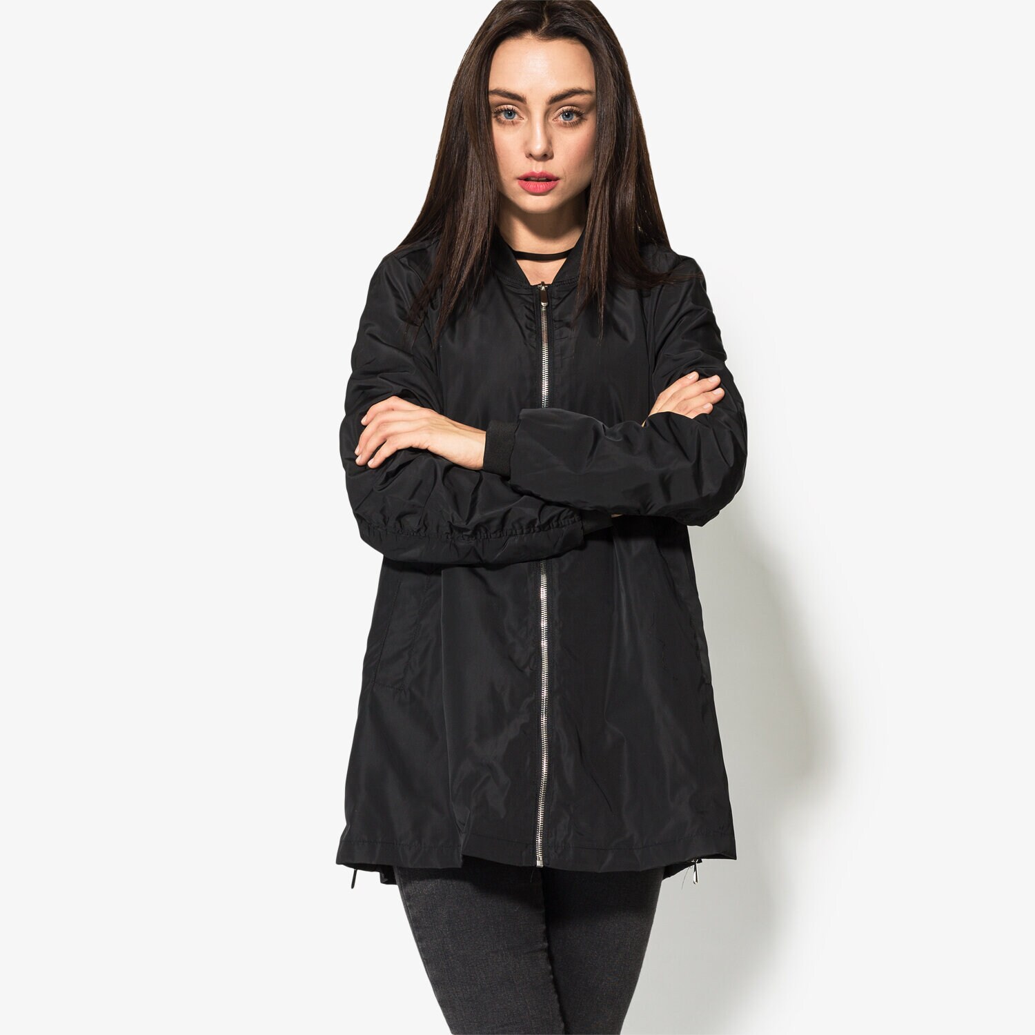 Femei jachetă CONFRONT JACHETĂ IVY CF18KUD04001 Negru