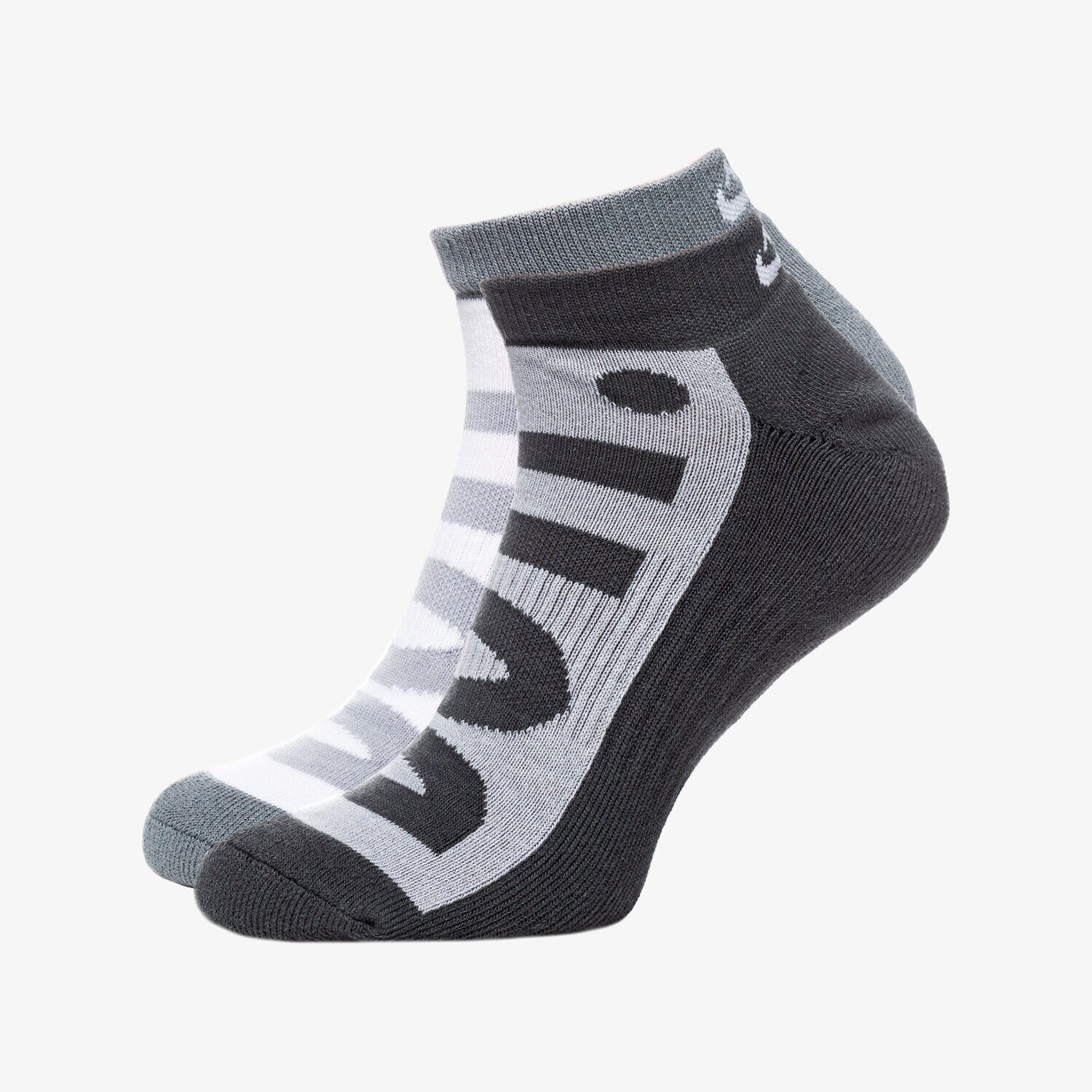 Bărbați șosete NIKE șOSETE NSW MEN'S 2PPK NO SHOW SX5771-942 Mulicolor