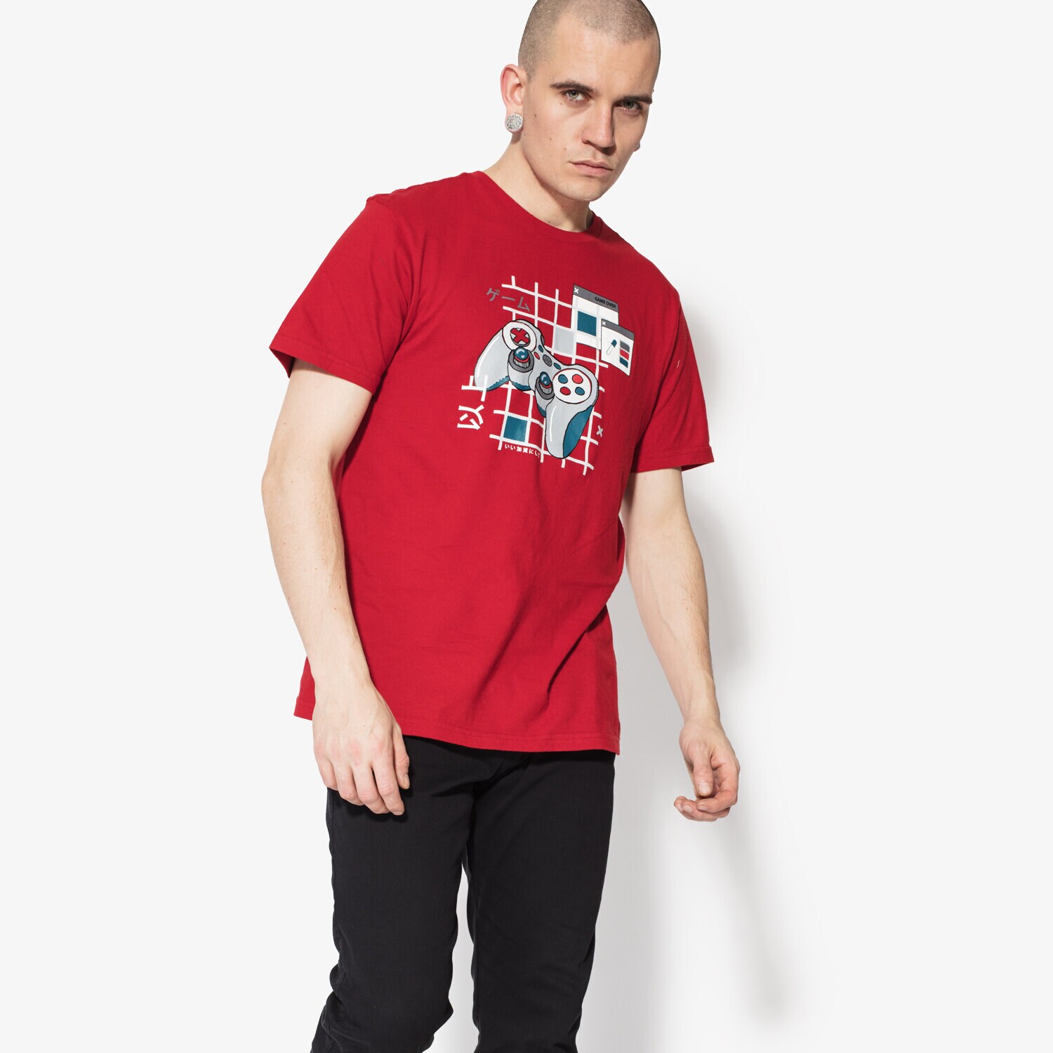 Bărbați tricou CONFRONT TRICOU SS GAME CF18TSM14001 Roșu