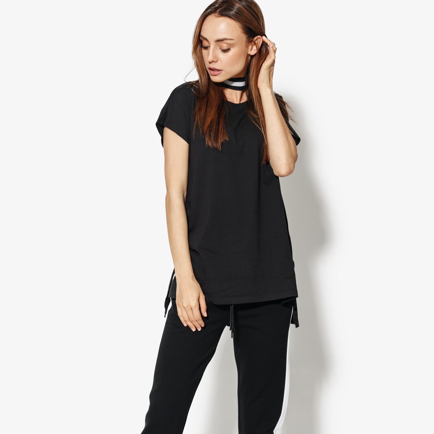 Femei tricou CONFRONT TRICOU SS WILLOW CF18TSD07006 Negru