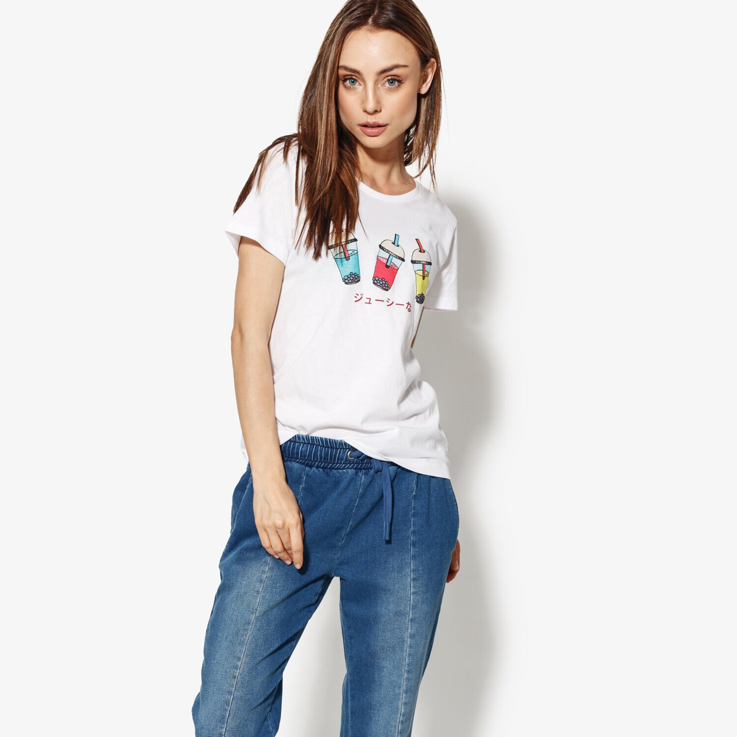 Femei tricou CONFRONT TRICOU SS SHEIKH CF18TSD16001 Alb