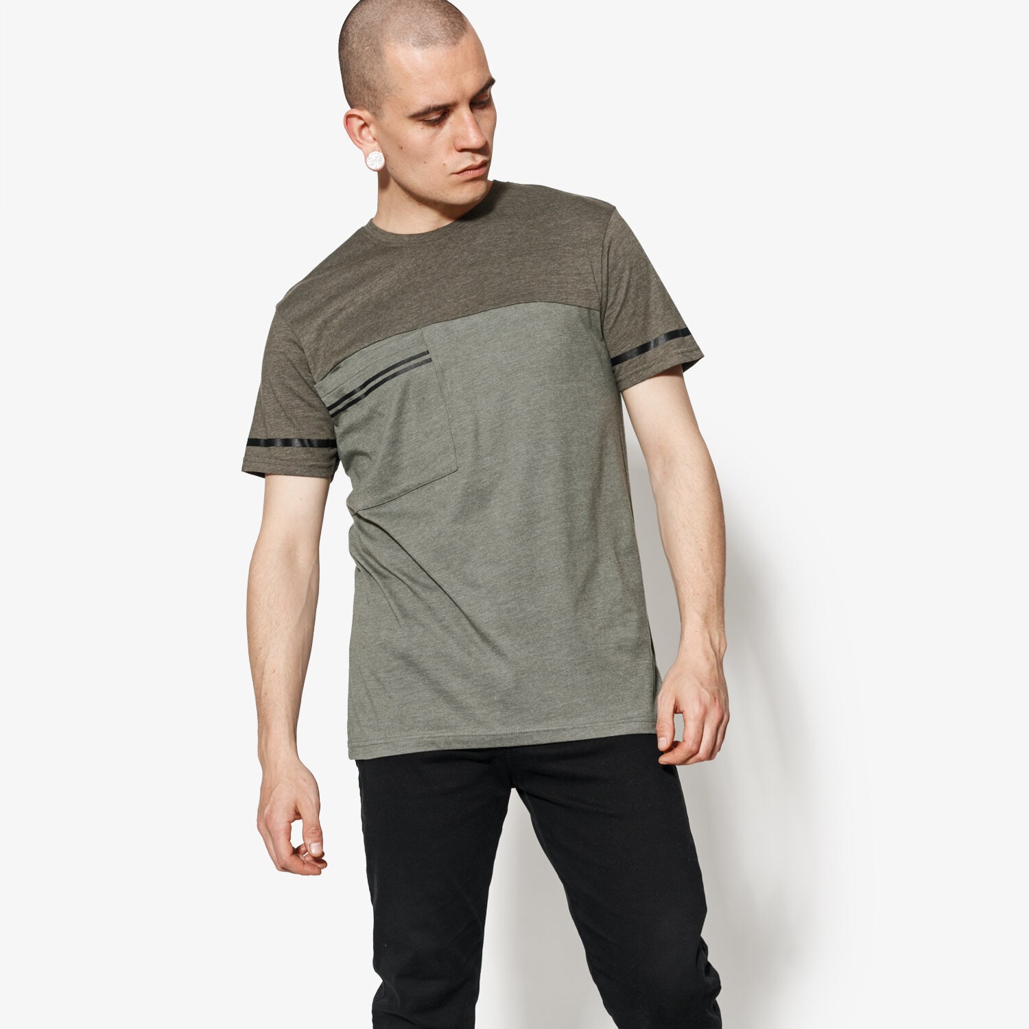 Bărbați tricou CONFRONT TRICOU SS CRESS CF18TSM18001 Verde