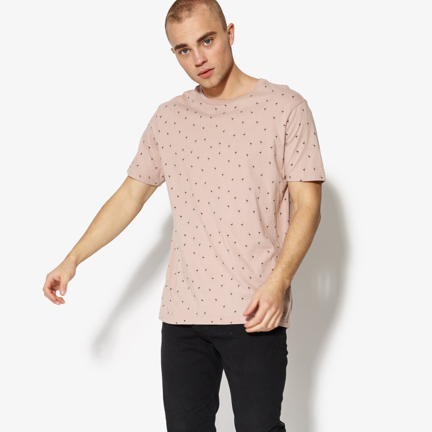 Bărbați tricou CONFRONT TRICOU SS FLAMINGO CF18TSM78001 Roz