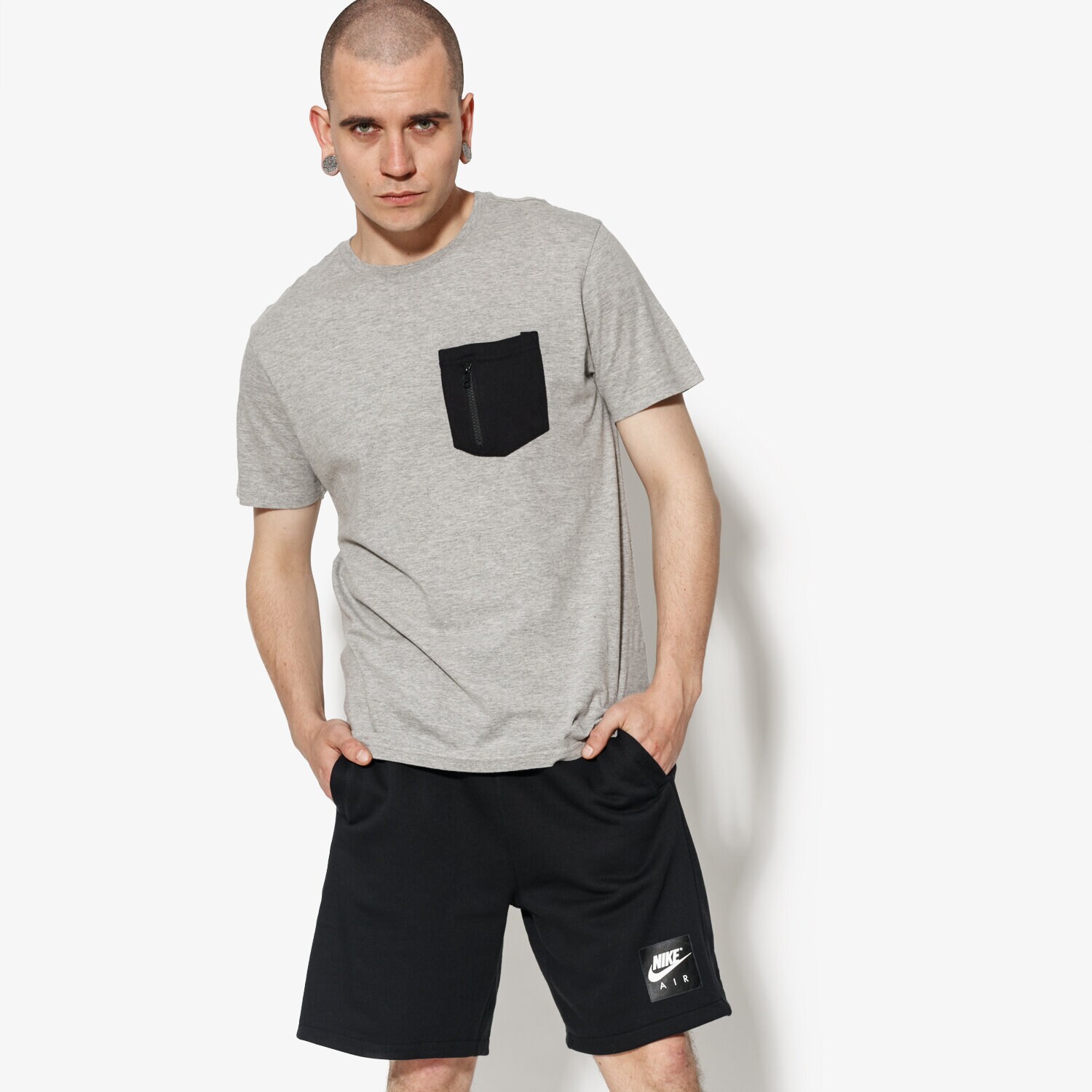Bărbați tricou CONFRONT TRICOU SS HARN CF18TSM19001 Gri