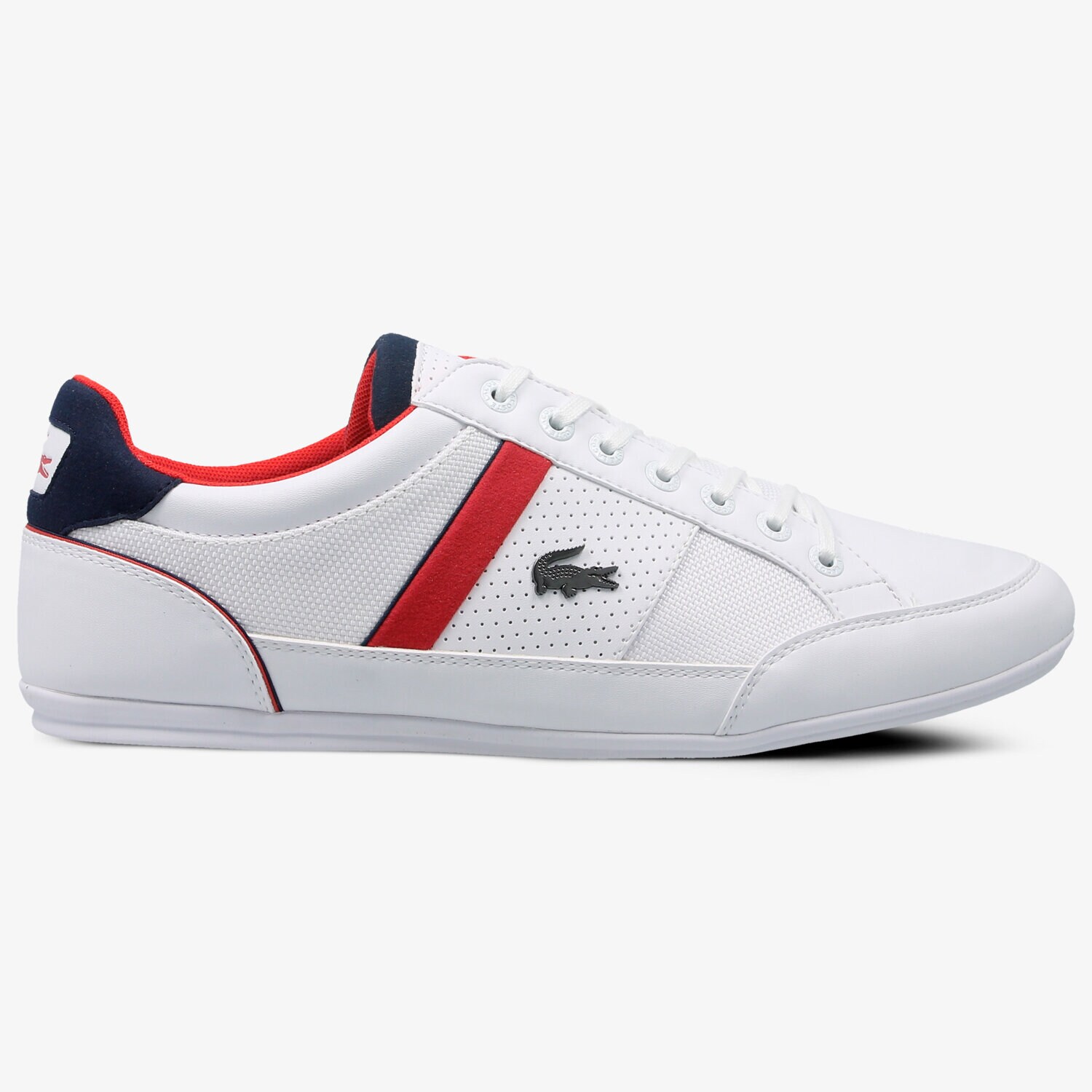 Barbați pantofi sport LACOSTE CHAYMON 218 1 CAM 735CAM0013042 Alb