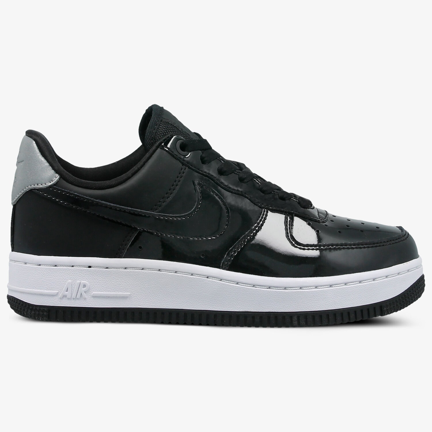 Femei pantofi sport NIKE WMNS AIR FORCE 1 '07 SE PRM AH6827-001 Negru