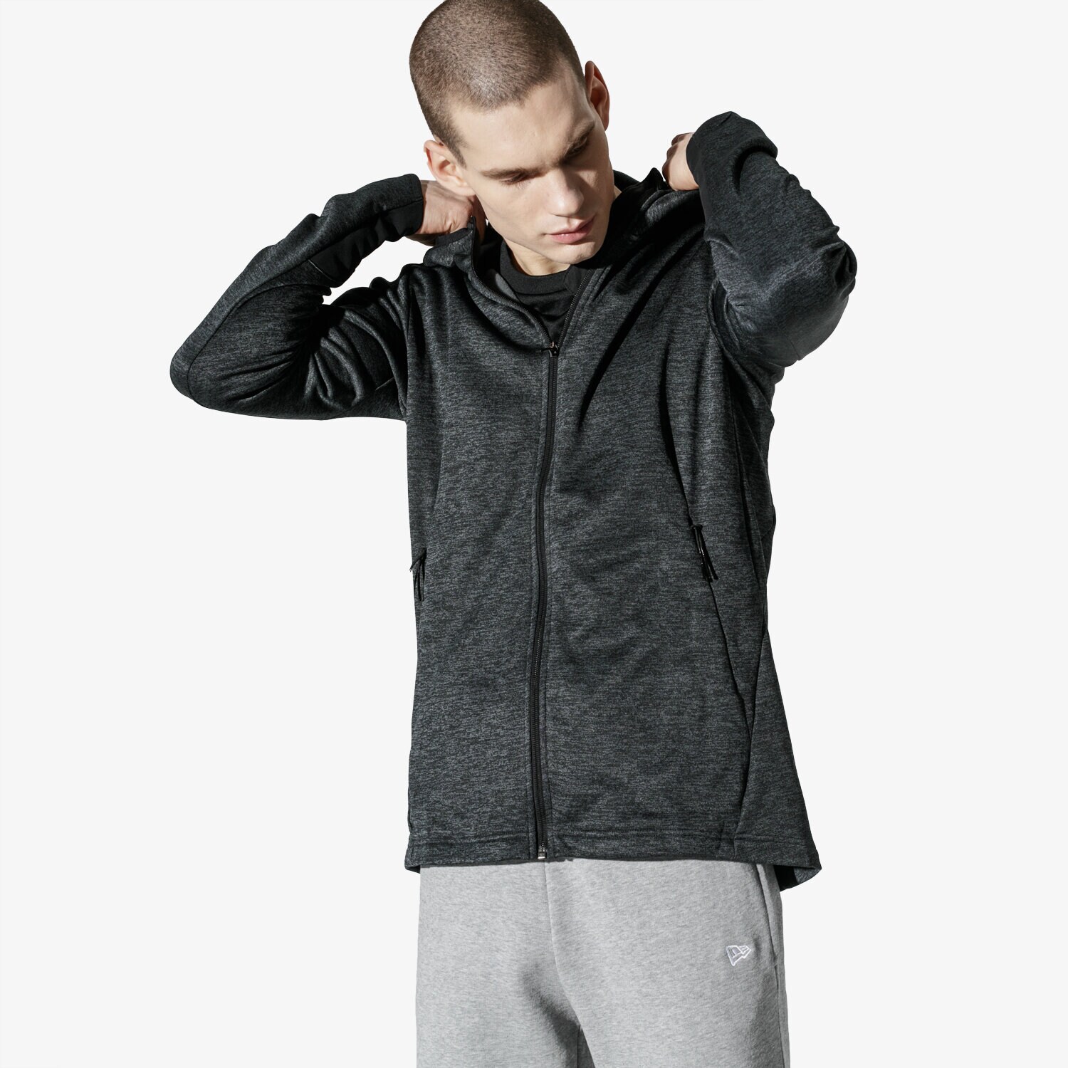 Bărbați bluză ADIDAS BLUZĂ FL_TRH TEC COO dm4386 Gri