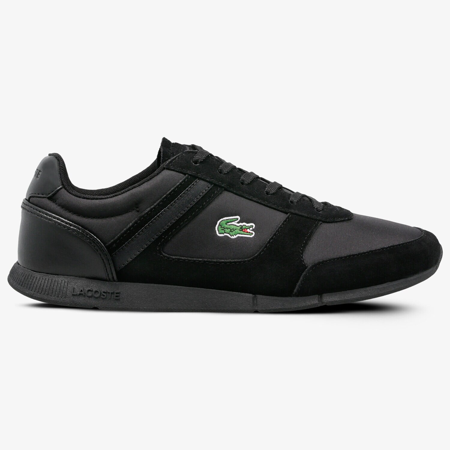 Barbați pantofi sport LACOSTE MENERVA SPORT 318 1 736CAM00541B5 Negru