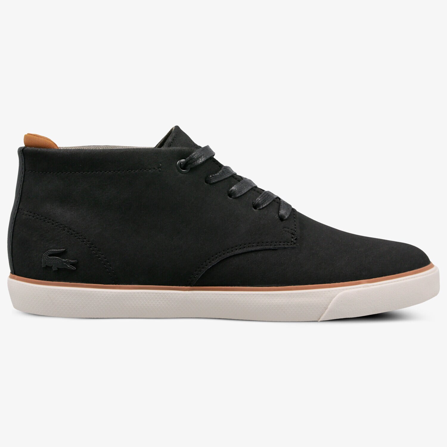 Barbați pantofi sport LACOSTE ESPARRE CHUKKA 318 1 736CAM0020094 Negru