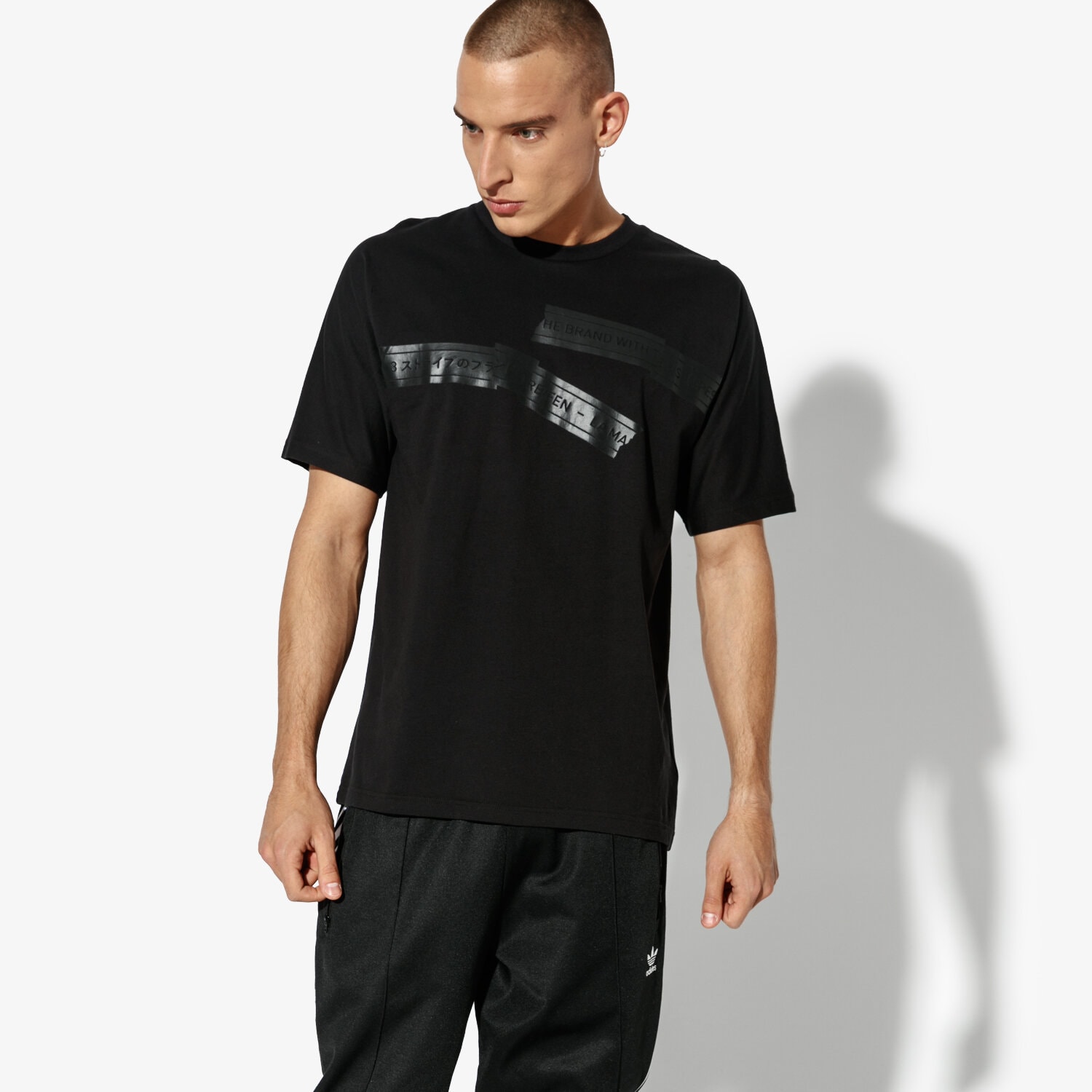 Bărbați tricou ADIDAS TRICOU SS NMD DH2236 Negru