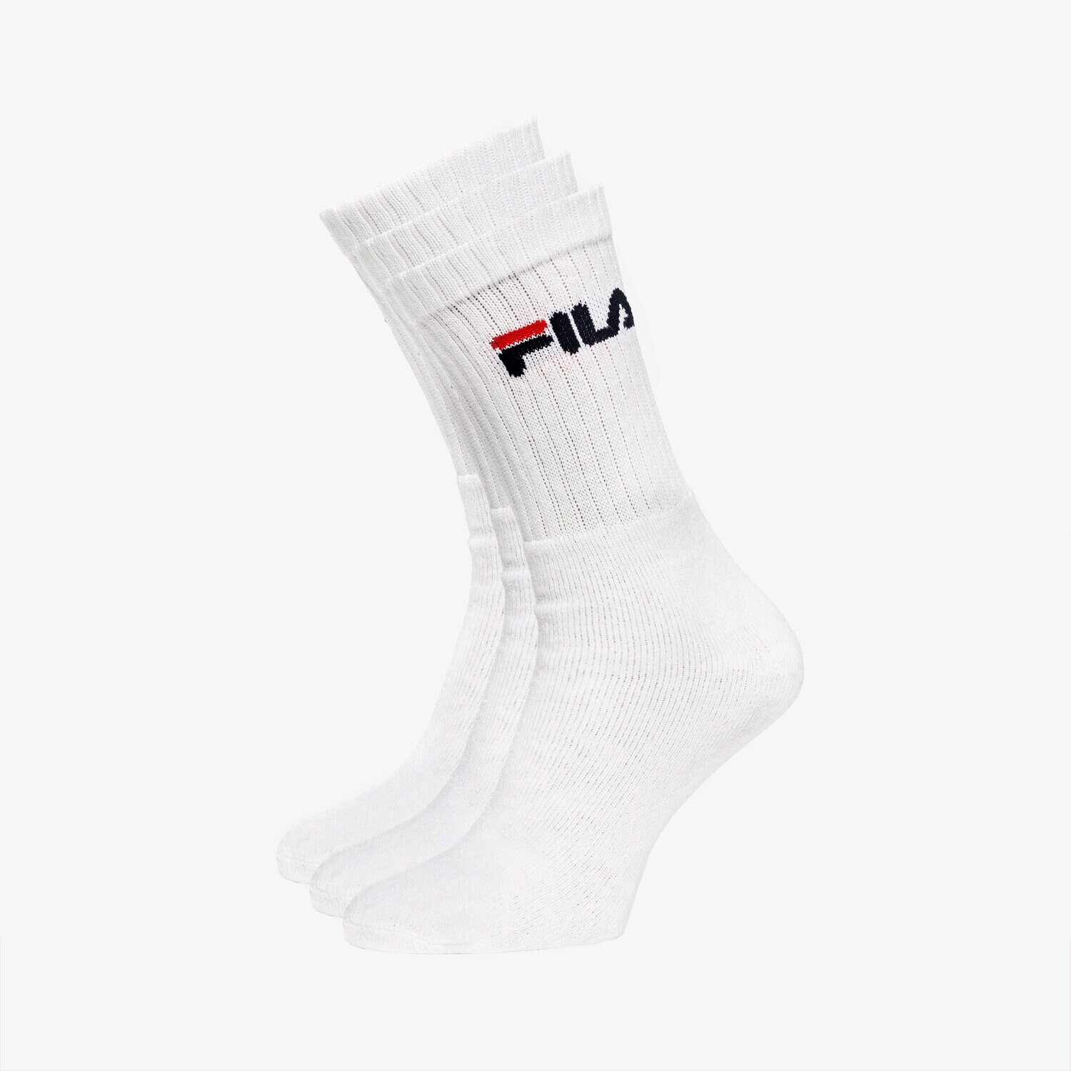 Femei șosete FILA șOSETE SPORT 3PACK F9505 WHITE F9505300 Alb