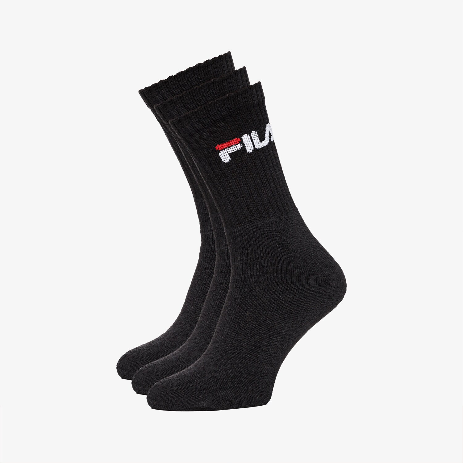 Femei șosete FILA șOSETE SPORT 3PACK F9505 BLACK F9505200 Negru