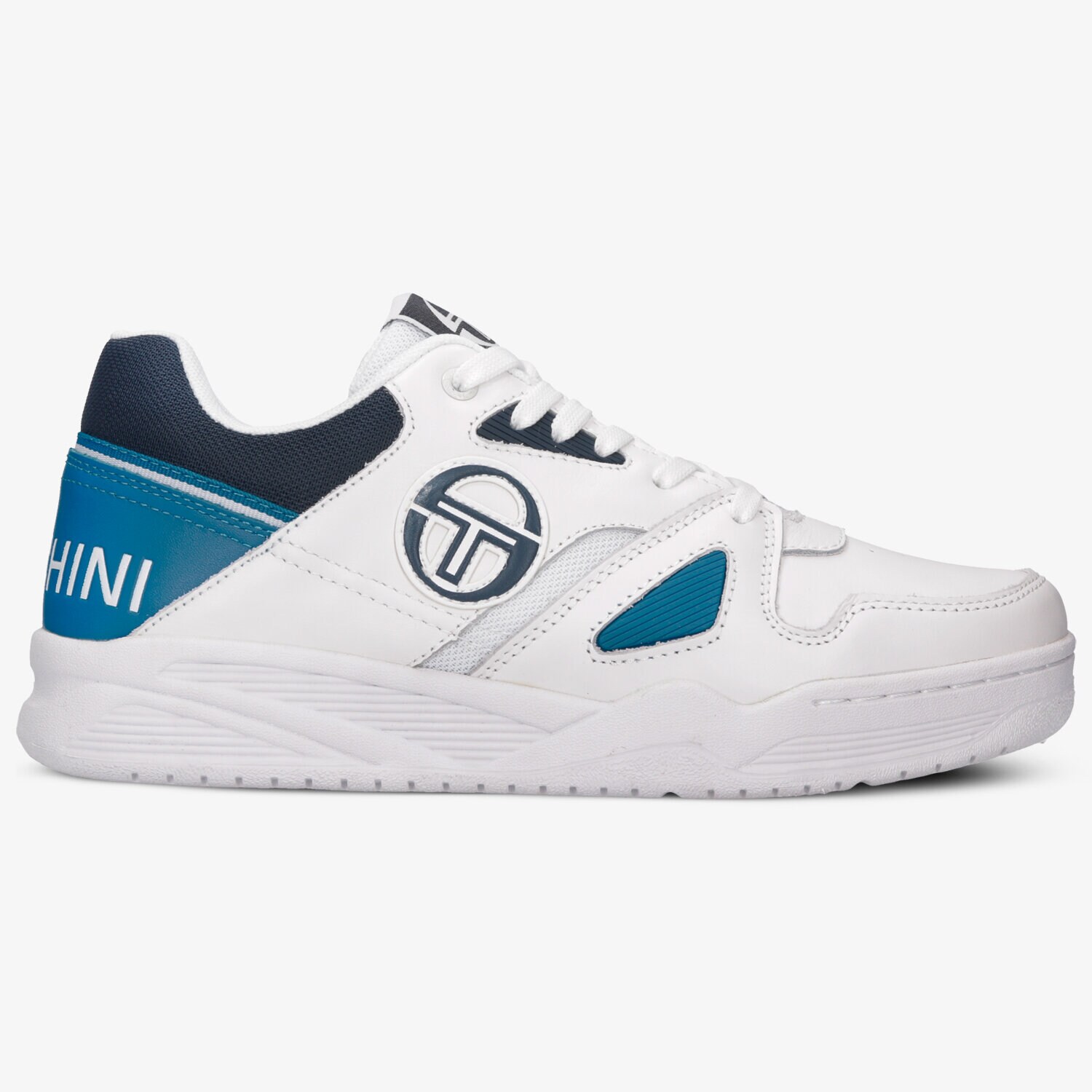 Barbați pantofi sport SERGIO TACCHINI TOP CLS LTH STM91201501 Alb