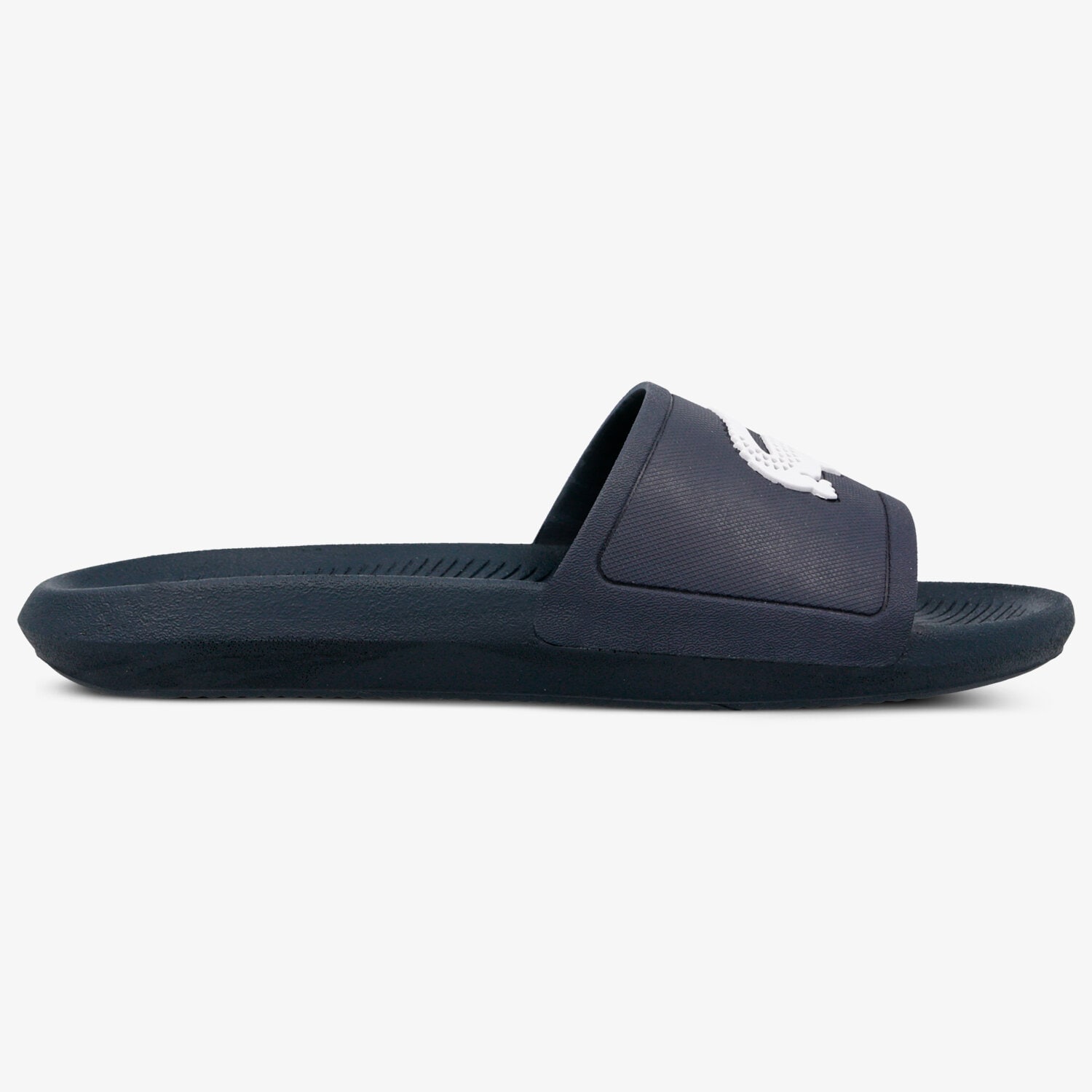 Bărbați șlapi LACOSTE CROCO SLIDE 119 1 CMA 737CMA0018092 Bleumarin