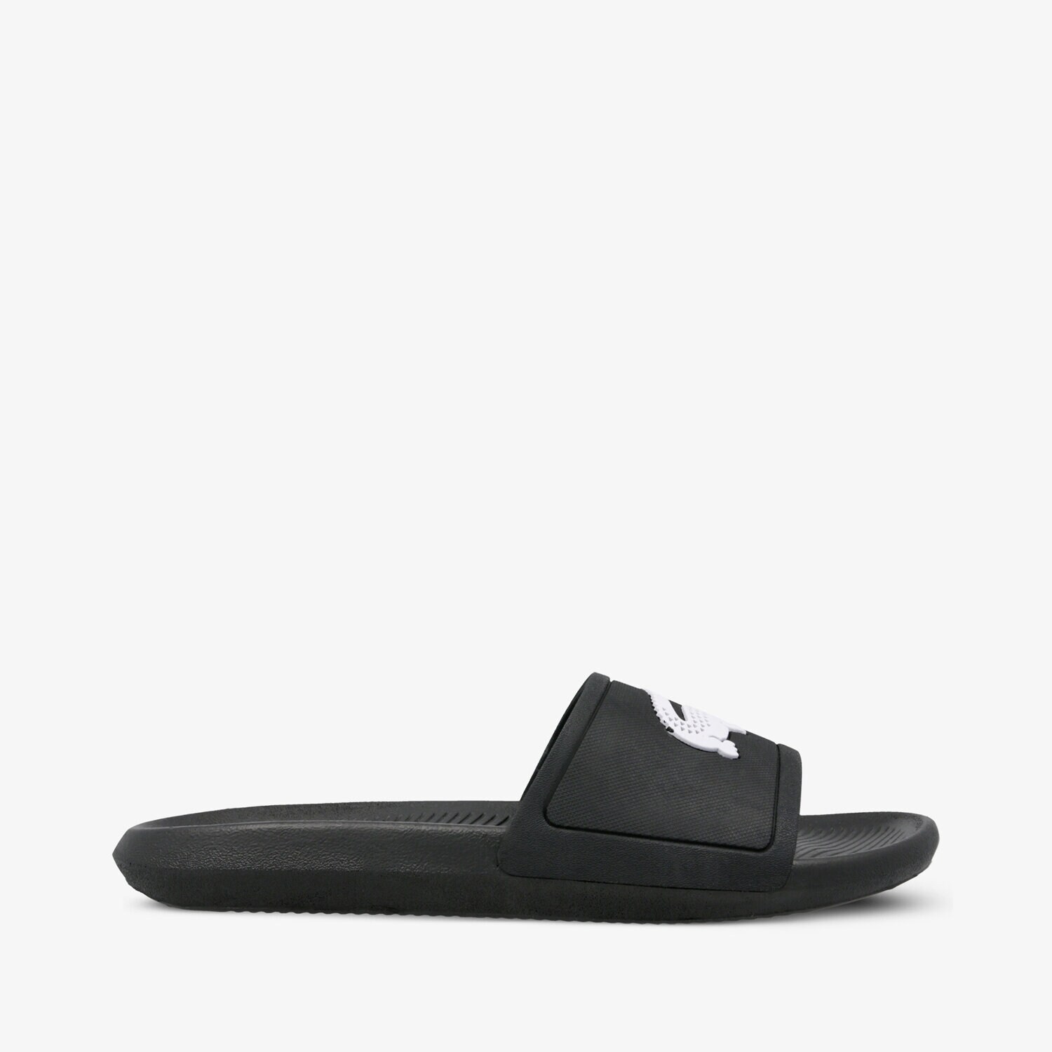 Bărbați șlapi LACOSTE CROCO SLIDE 119 1 CMA 737CMA0018312 Negru