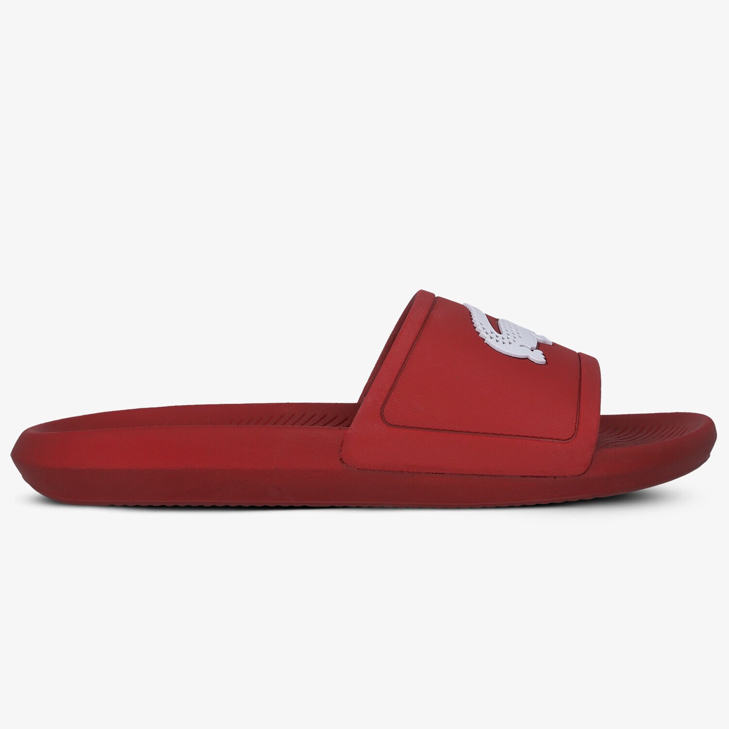 Bărbați șlapi LACOSTE CROCO SLIDE 119 1 CMA 737CMA001817K Roșu
