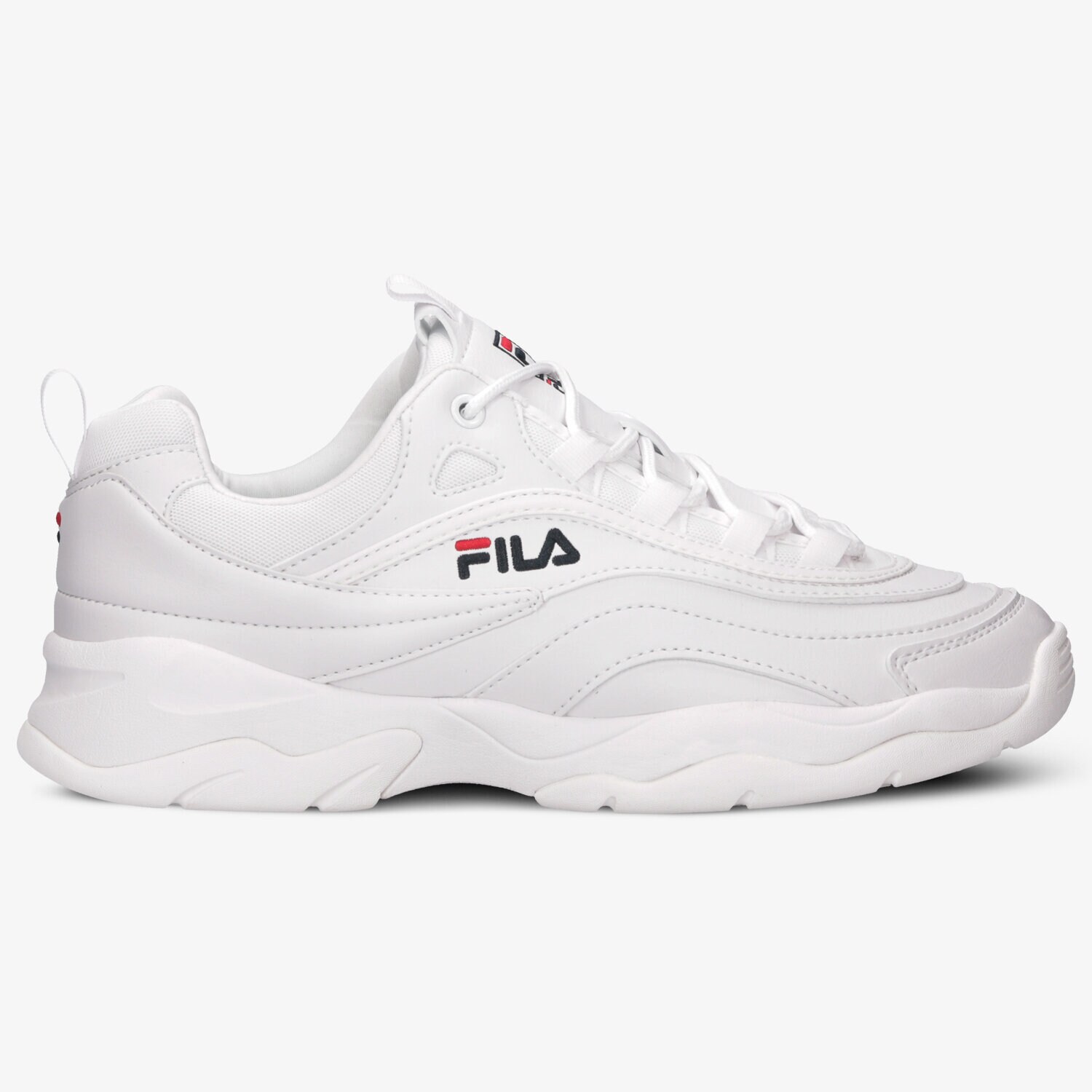 Barbați pantofi sport FILA RAY LOW 10105611FG Alb