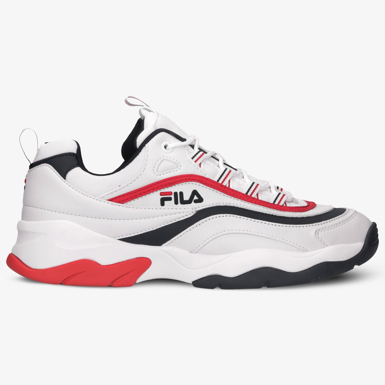 Barbați pantofi sport FILA RAY F LOW 101057801M Alb