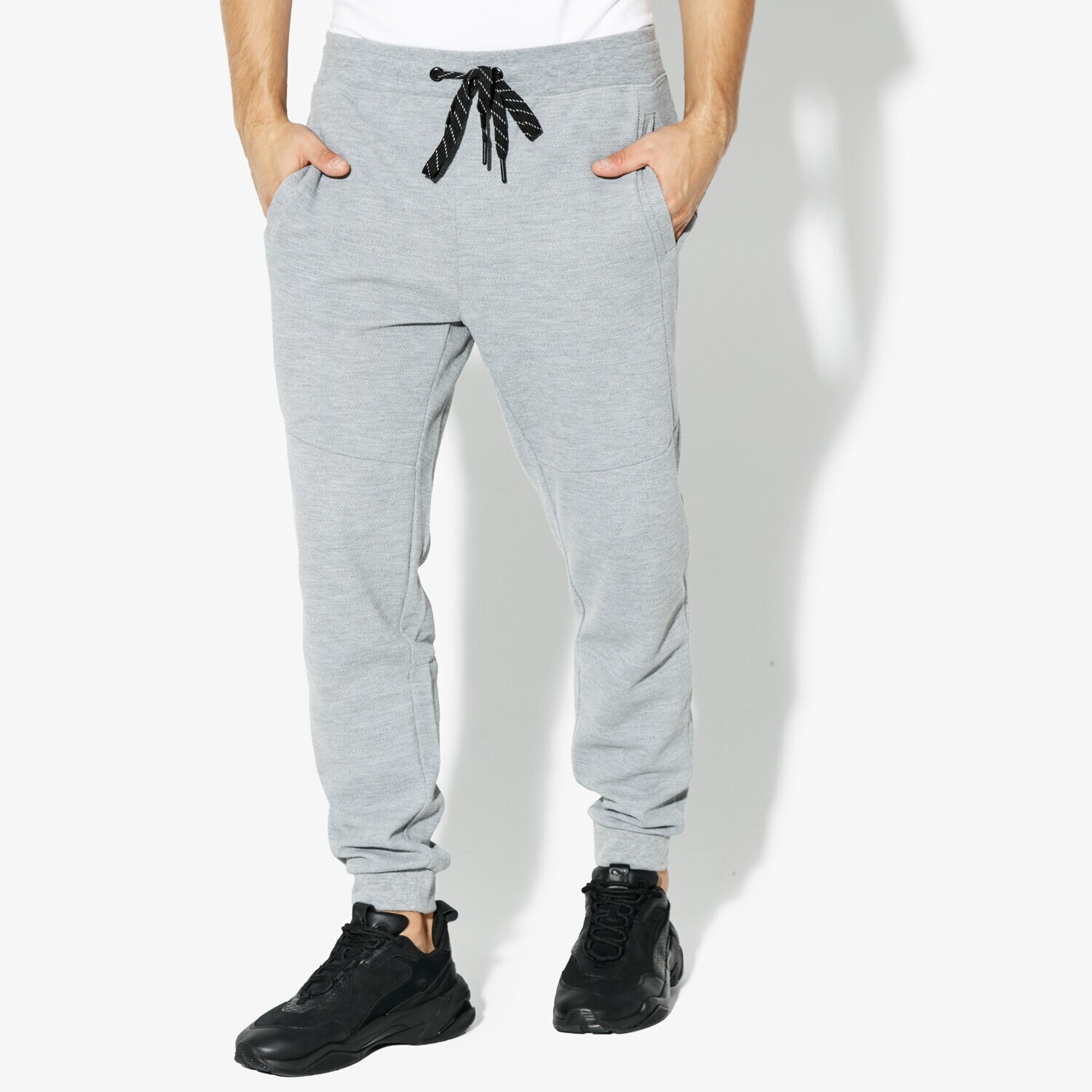 Bărbați pantaloni CONFRONT PANTALONI  ARGON CF38SPM10001 Gri