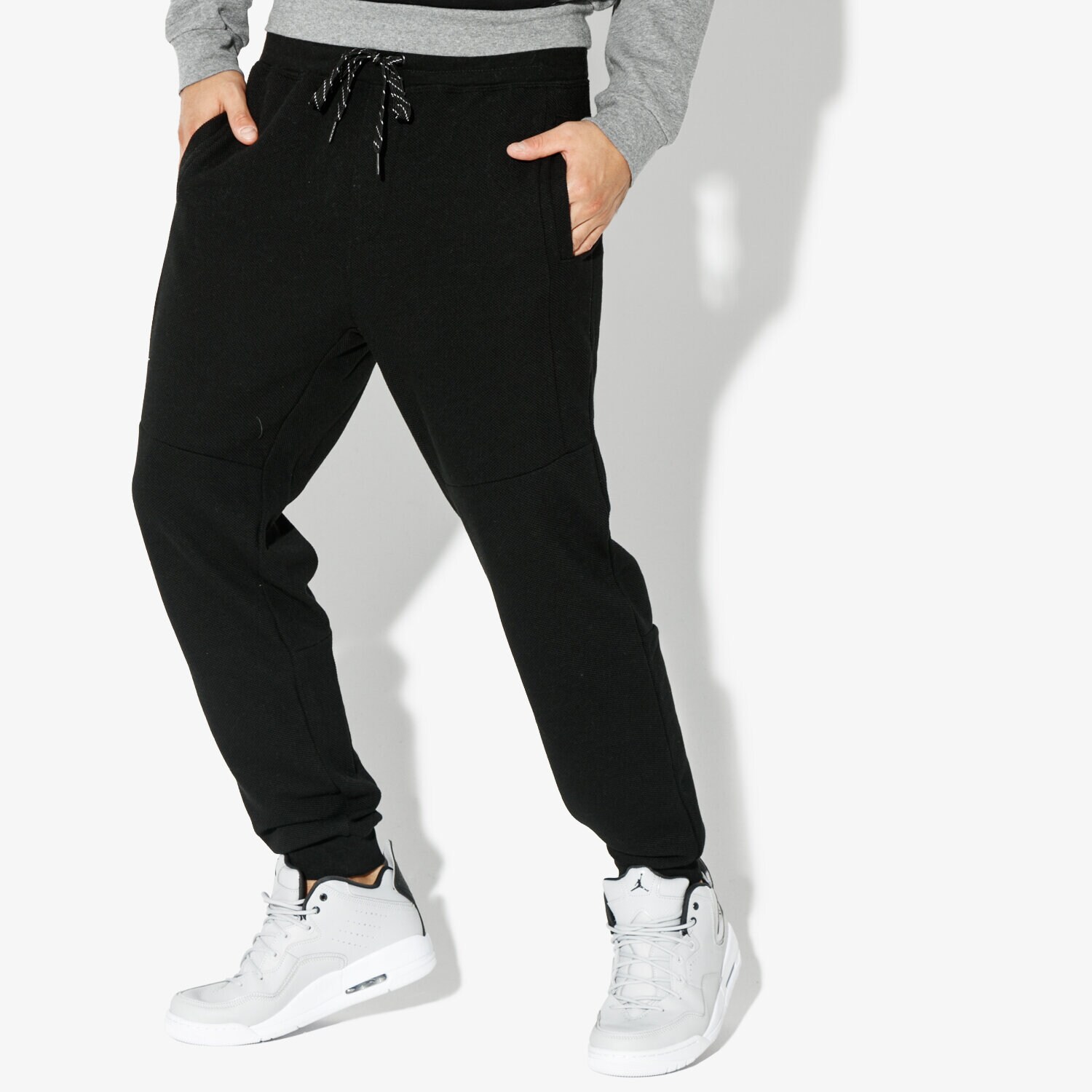 Bărbați pantaloni CONFRONT PANTALONI  ARGON CF38SPM10002 Negru