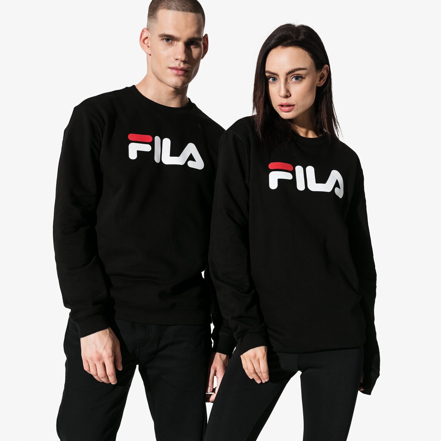 Femei bluză FILA BLUZĂ PURE CREW SWEAT U 681091002 Negru